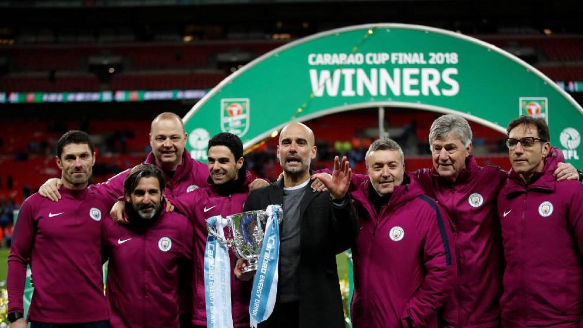 Guardiola gana su primer título con el City