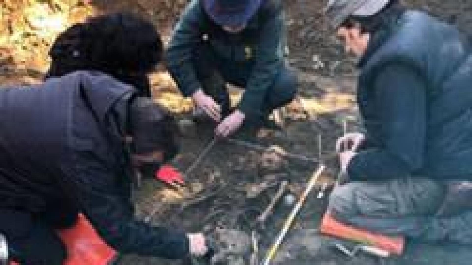 Hallados en Olave los restos de un evadido de la prisión del fuerte del monte Ezkaba