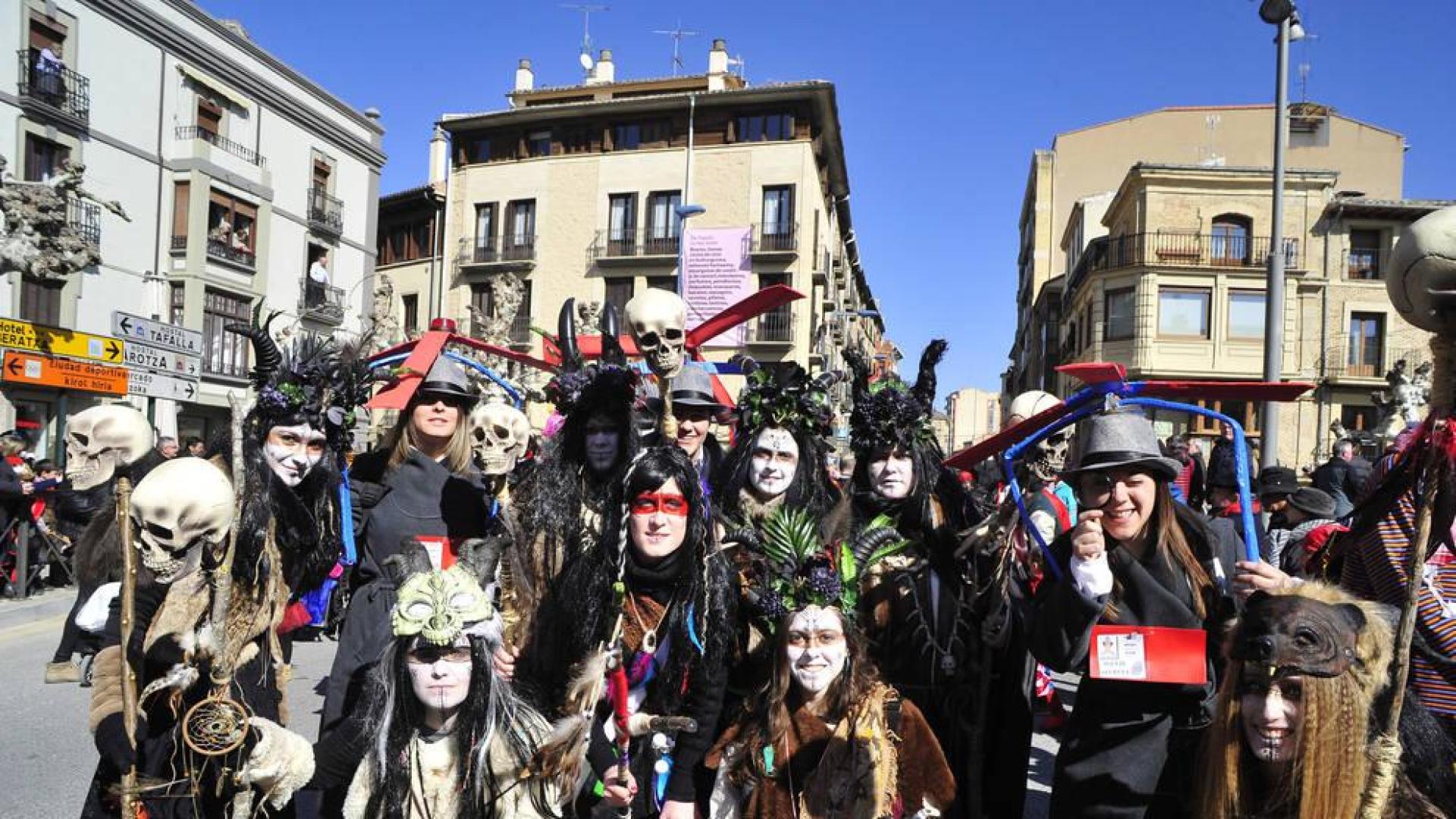 Carnaval cosmopolita en Tafalla