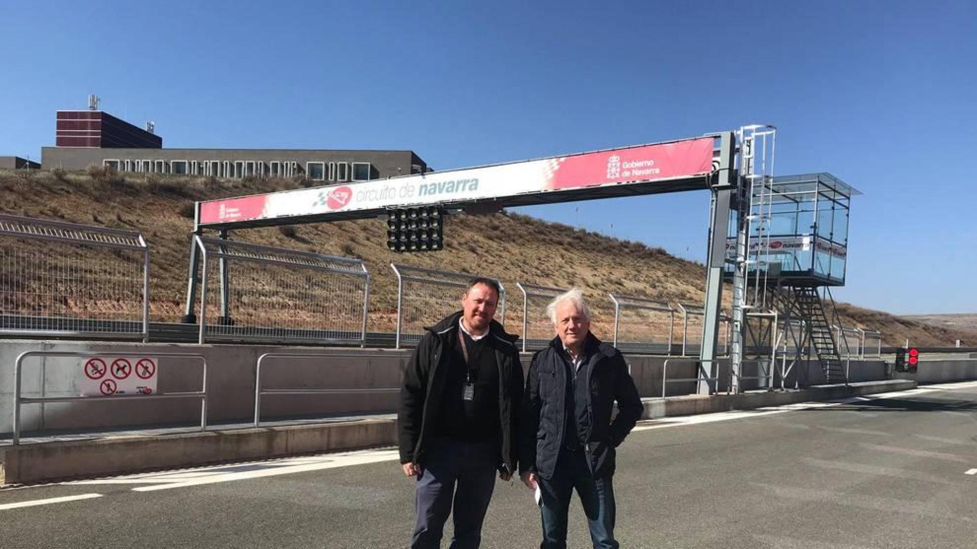 El director de carrera de Fórmula 1 considera el Circuito de Navarra "de primera"