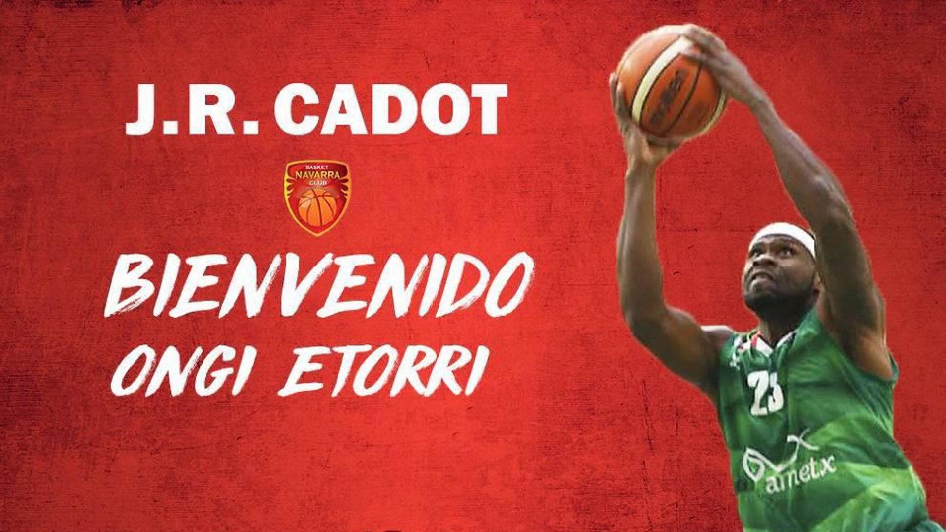 El Basket Navarra ficha al alero bahameño J.R. Cadot