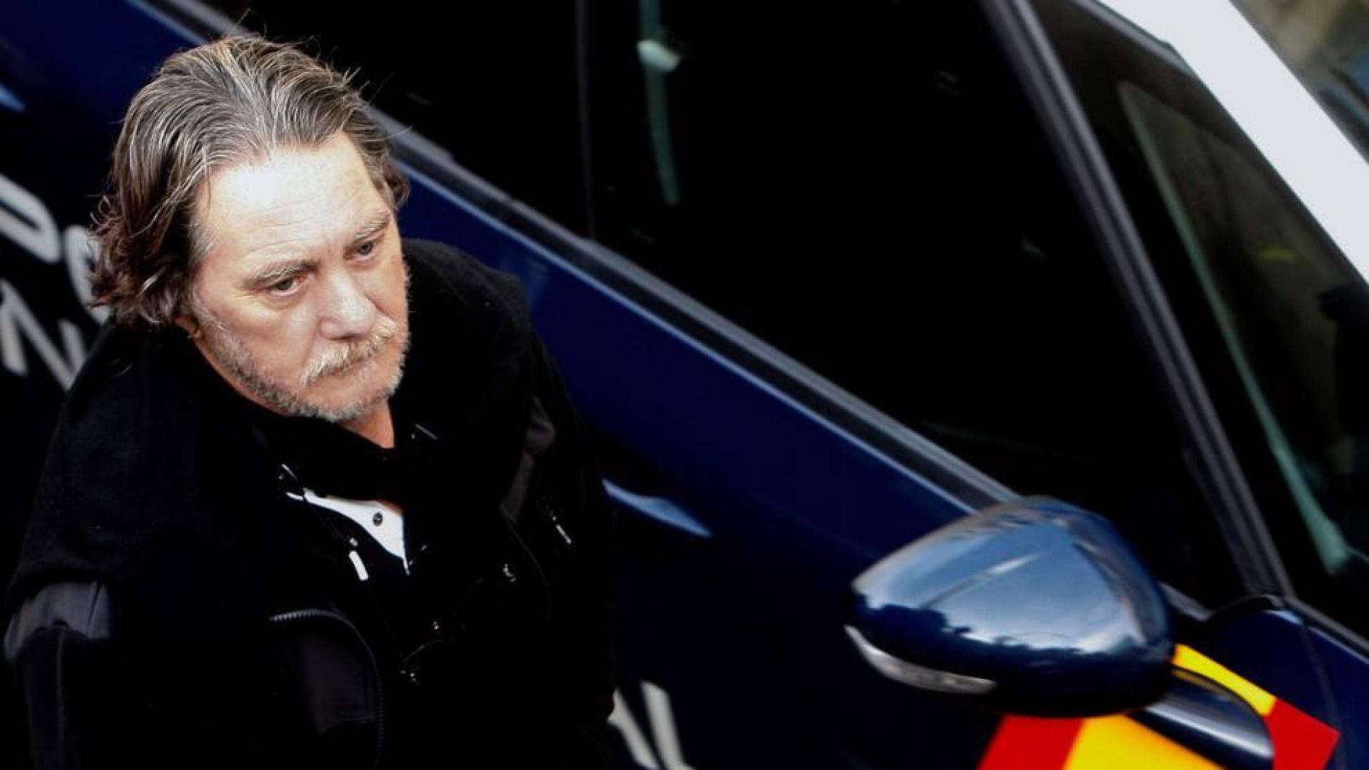 Llegada de Sito Miñanco a la Audiencia de Pontevedra