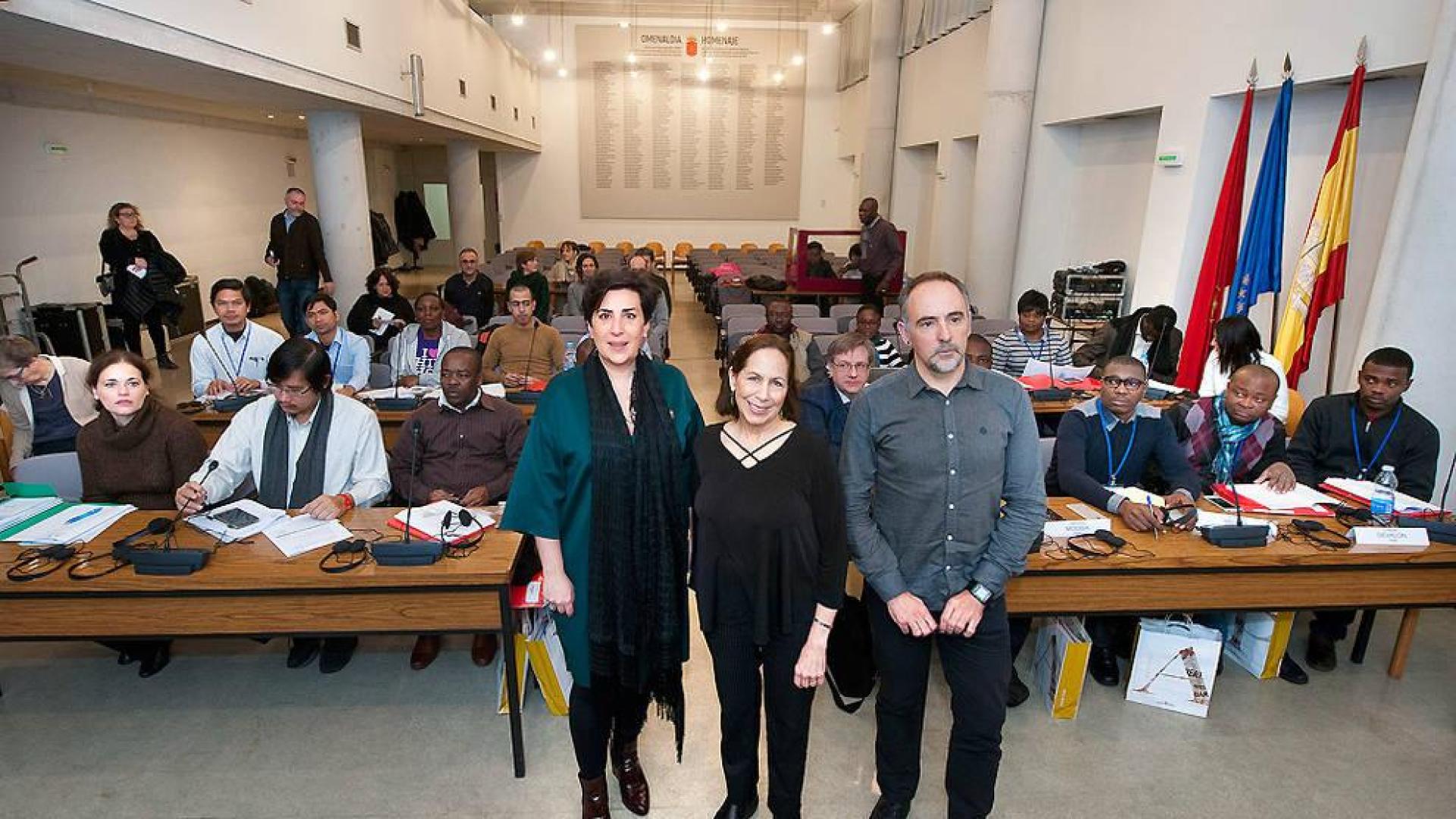 Una delegación de la UNESCO visita centros educativos de Pamplona