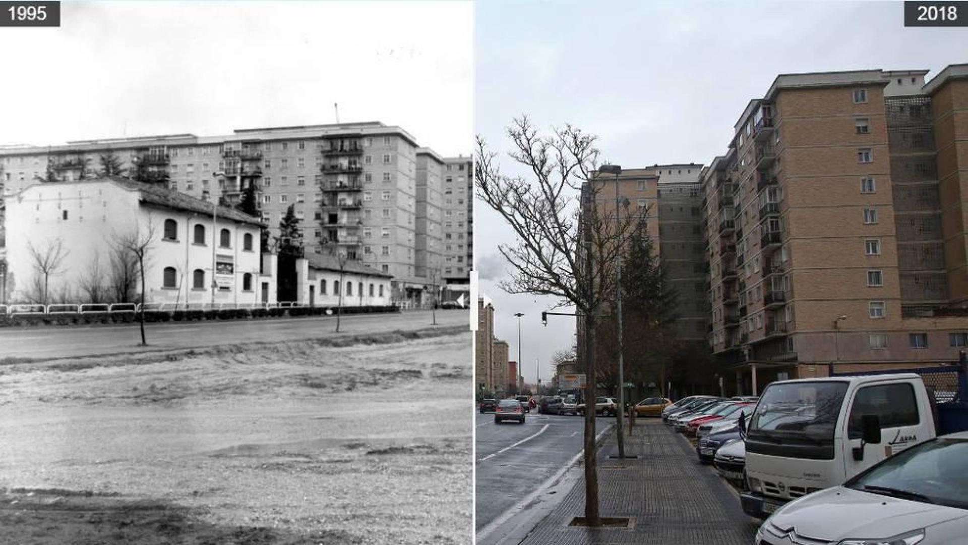 IMAGEN INTERACTIVA | Cuando cambió ...  la avenida San Jorge