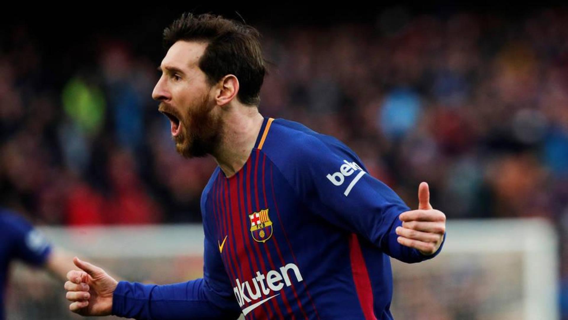 Messi acerca el título al Barcelona