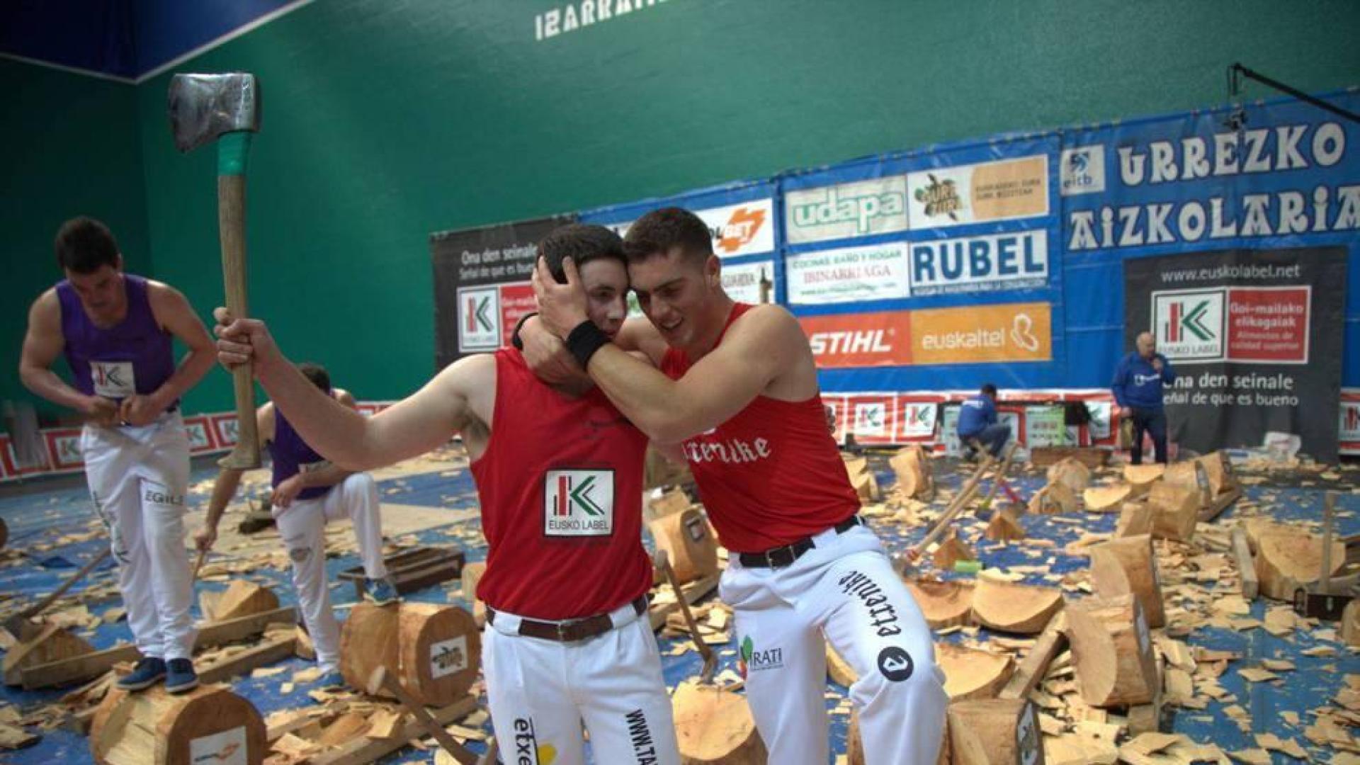 Iker Vicente y Rubén Saralegi conquistan la txapela de Euskadi de Parejas