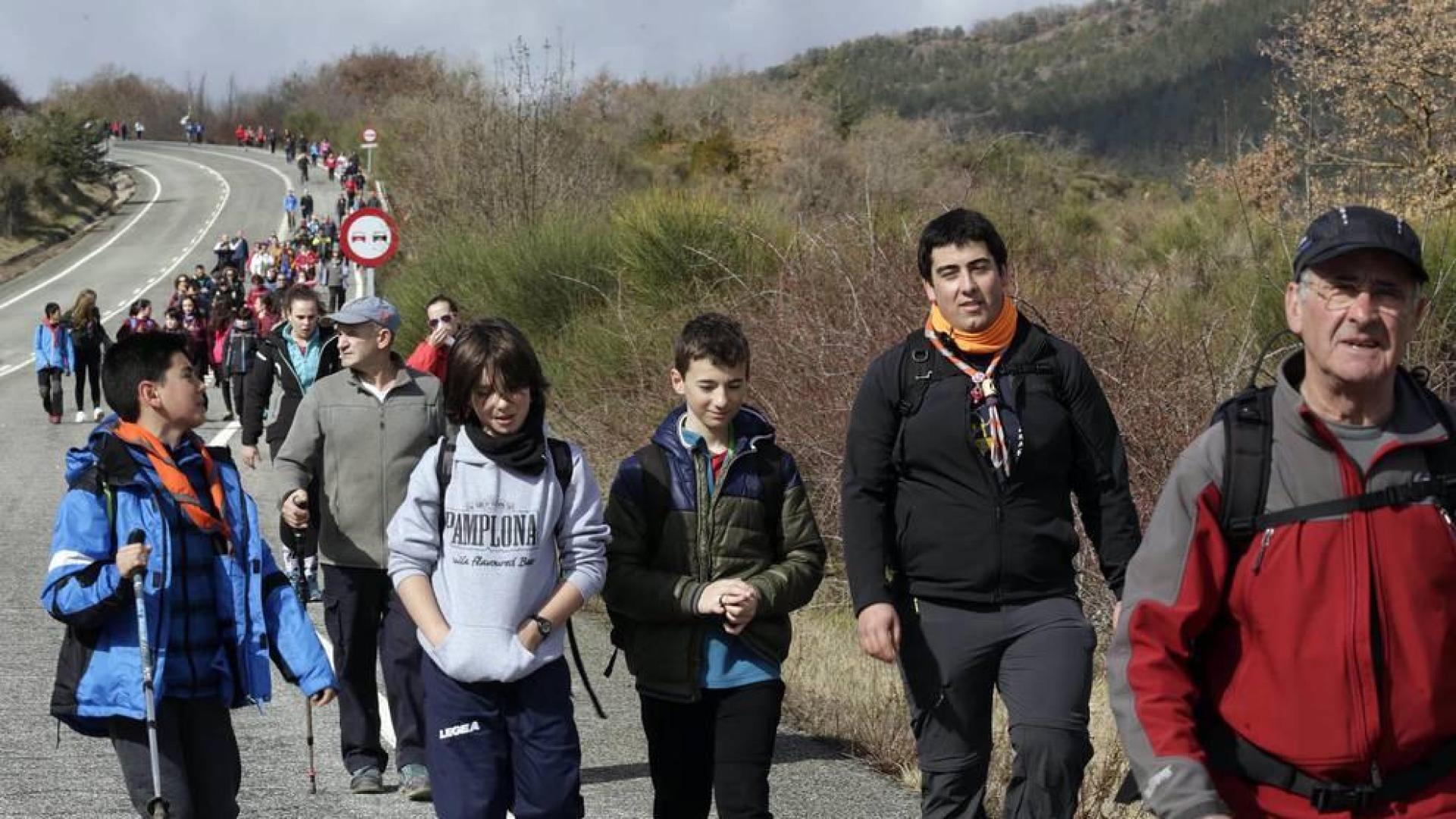 Fotos de la primera Javierada de 2018 (II)