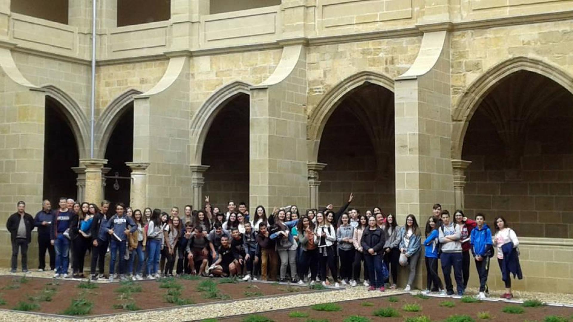 Récord de turistas en el claustro de Fitero tras su restauración