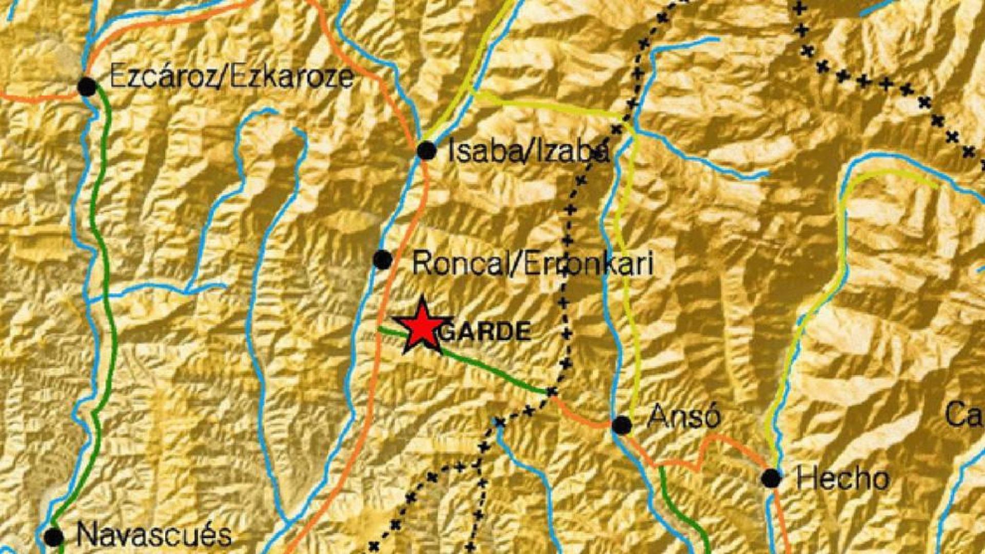 Un terremoto de 2,7 grados se registra en Navarra