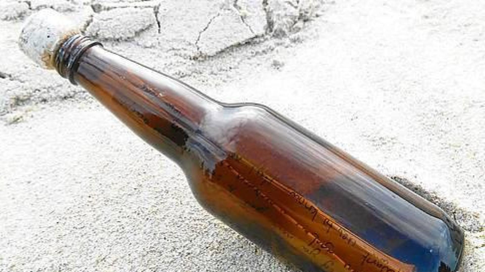 Hallan en Australia un mensaje en una botella de 132 años de antigüedad