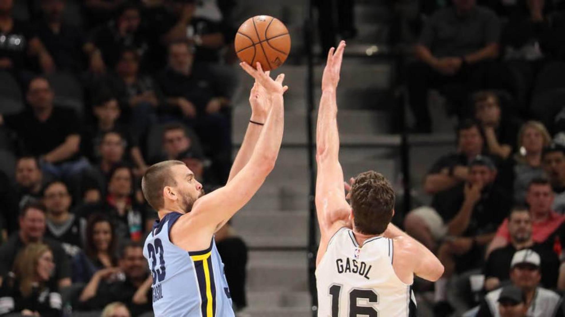 Marc Gasol no evita la decimocuarta derrota seguida de Memphis ante un discreto Pau