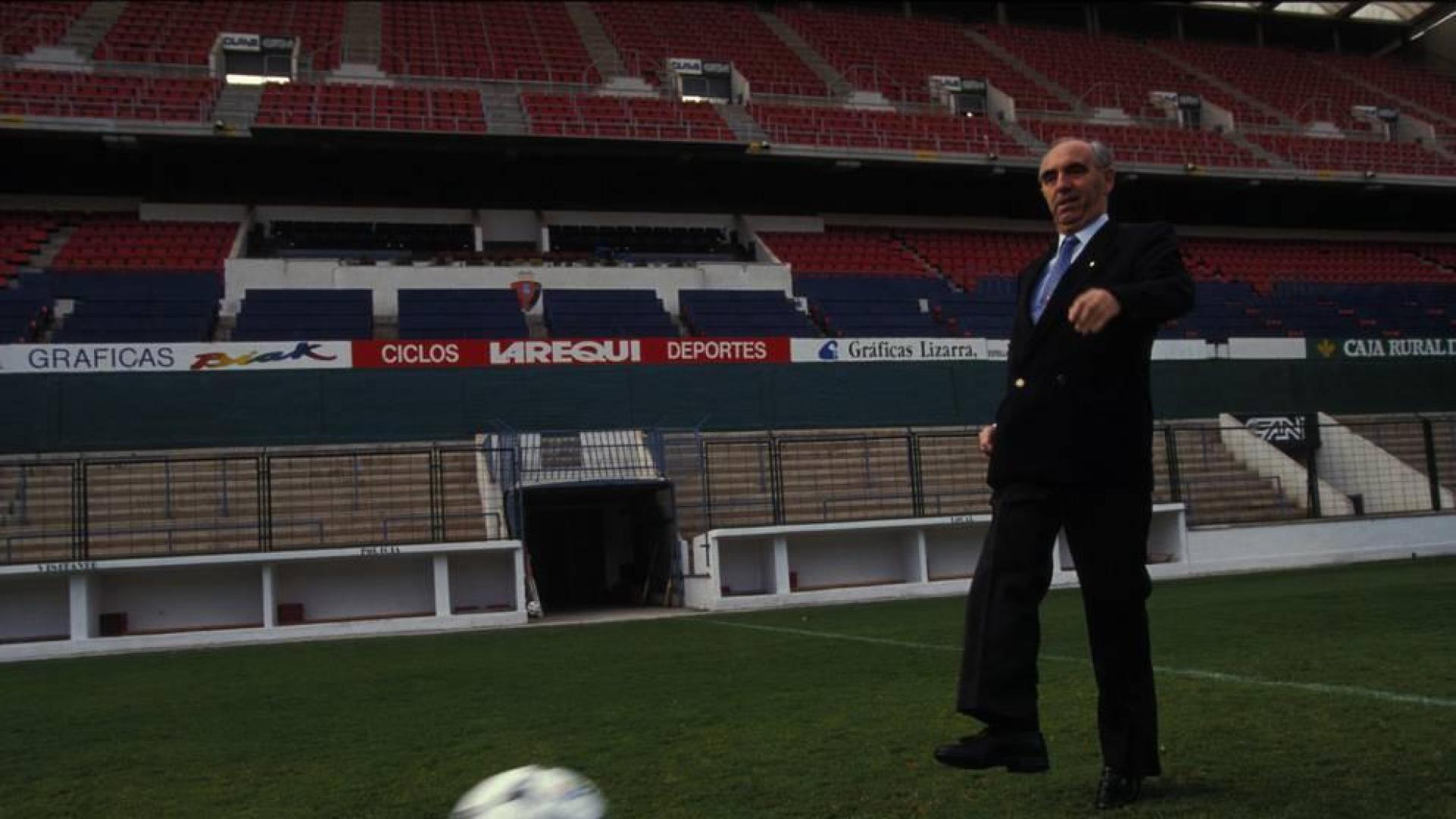 "Me hubiera gustado cumplir 25 años al frente de Osasuna, pero no pudo ser"