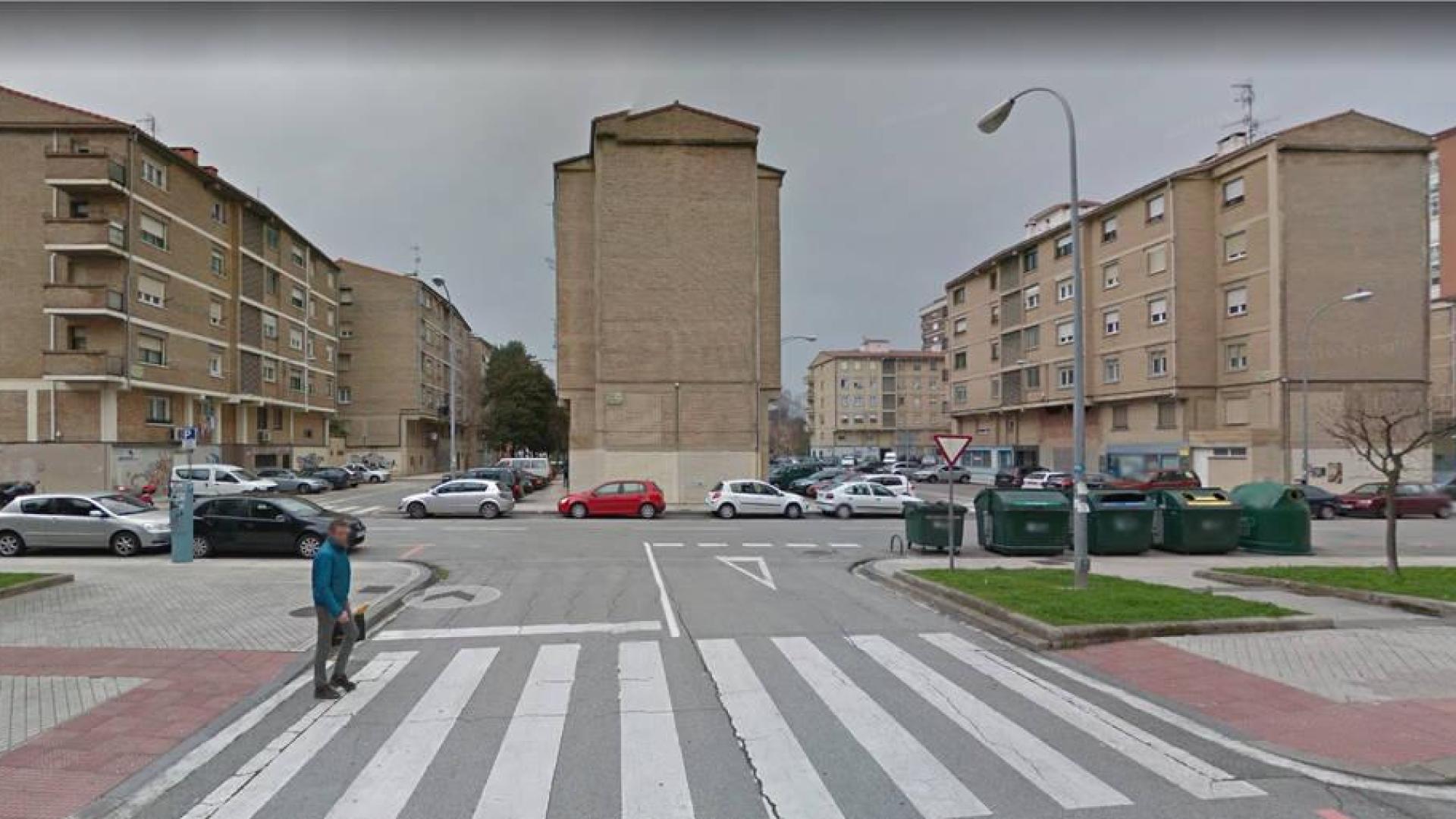Dos heridos en Pamplona a causa de dos siniestros