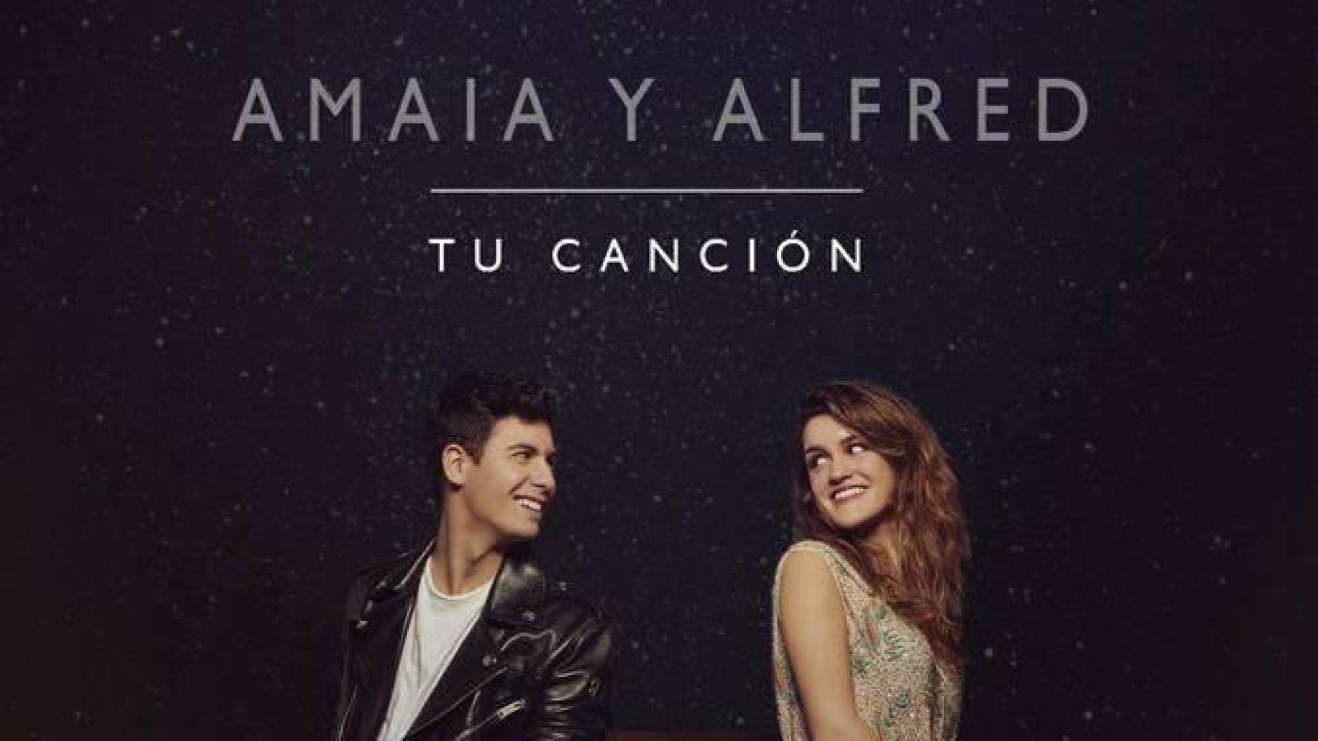 Portada del single de "Tu canción",de Amaia y Alfred para Eurovisión 2018.