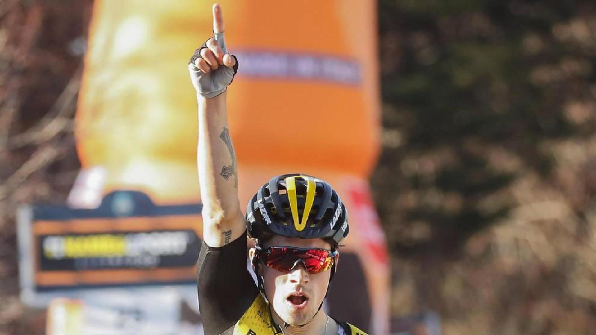 Roglic gana la tercera etapa de la Tirreno-Adriático y Thomas se pone líder