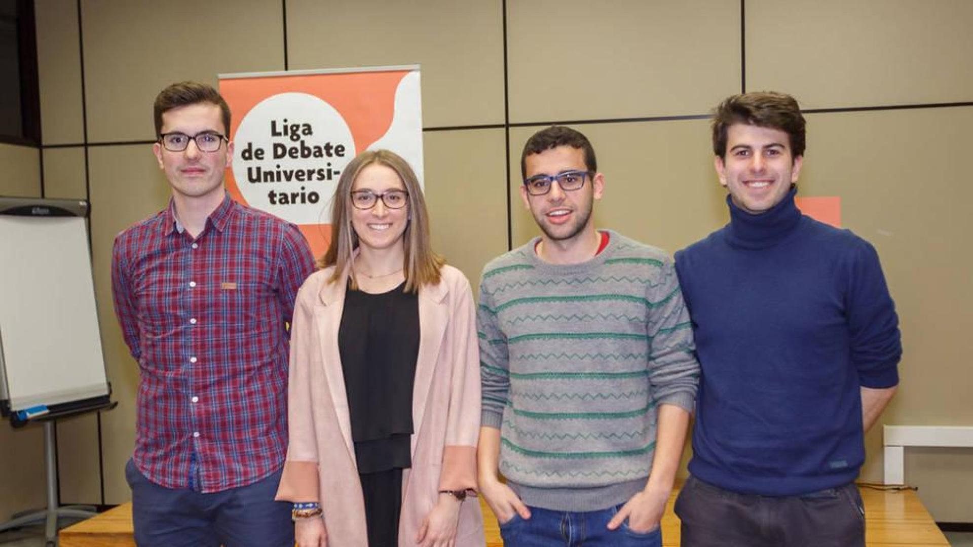 Ganadores de la Liga de Debate Universitario de la UPNA