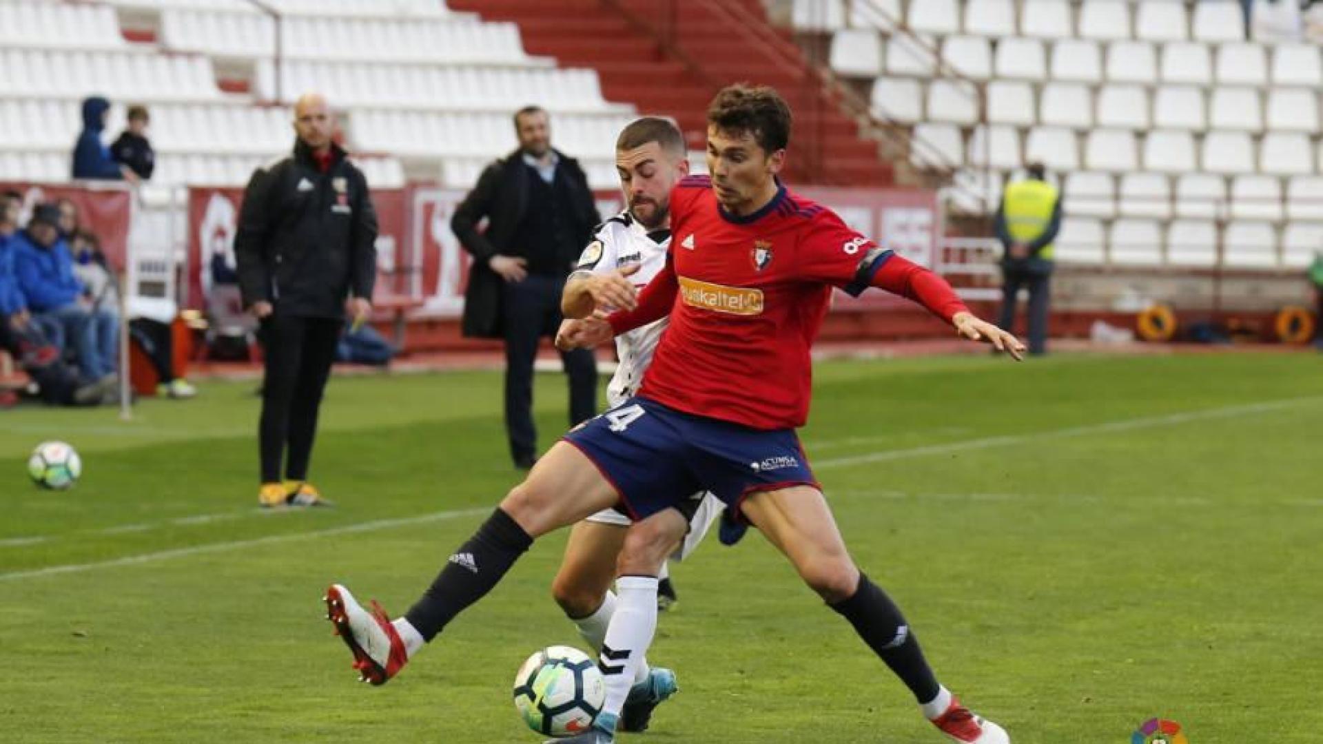 Osasuna malgasta una buena oportunidad y pierde dos puntos ante un Albacete en inferioridad