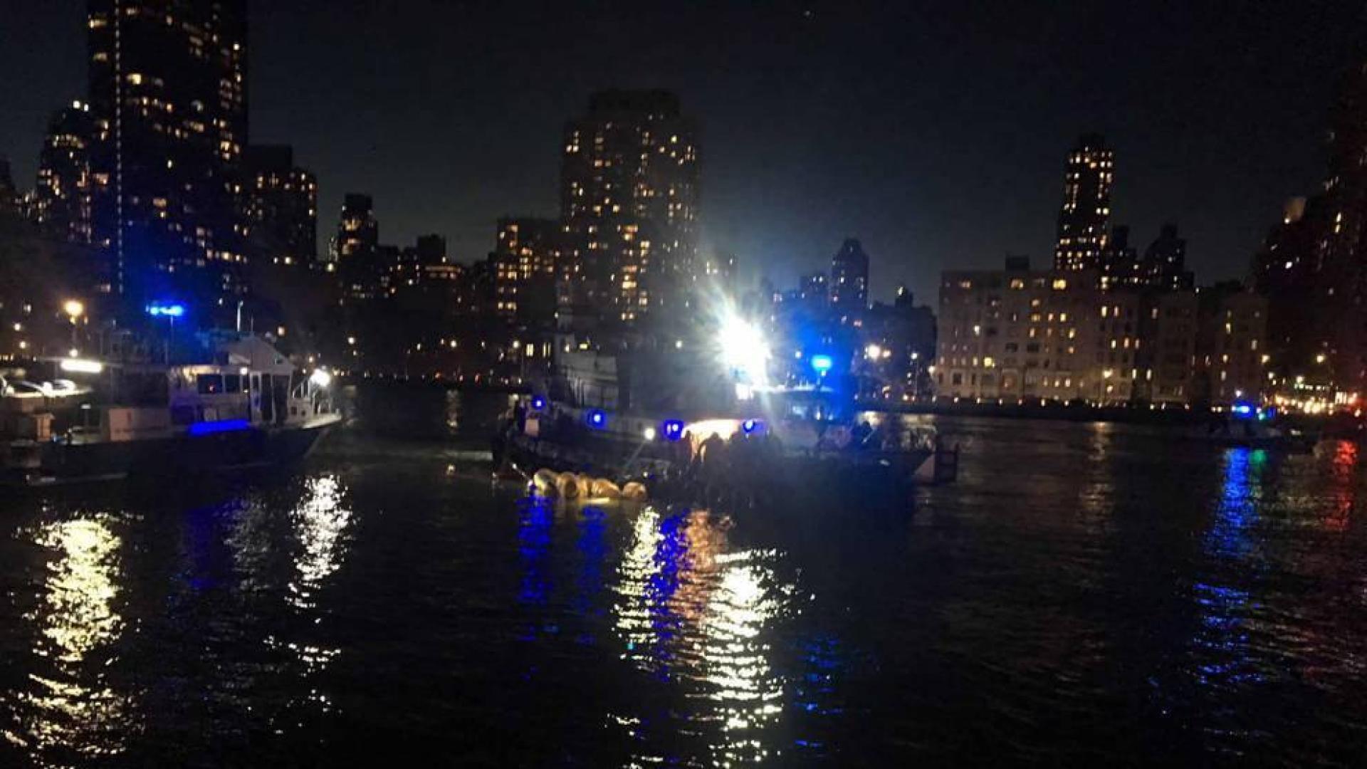 Dos muertos y tres heridos al estrellarse un helicóptero en Nueva York