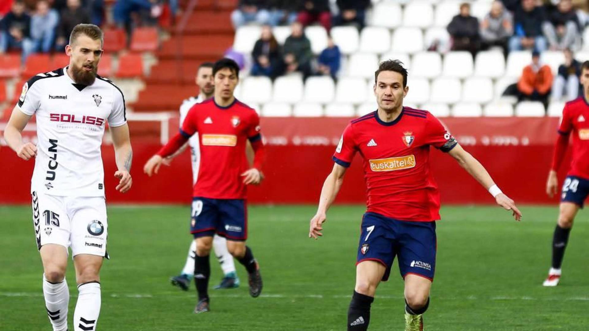 El vestuario de Osasuna reconoce que no plasmaron la superioridad numérica