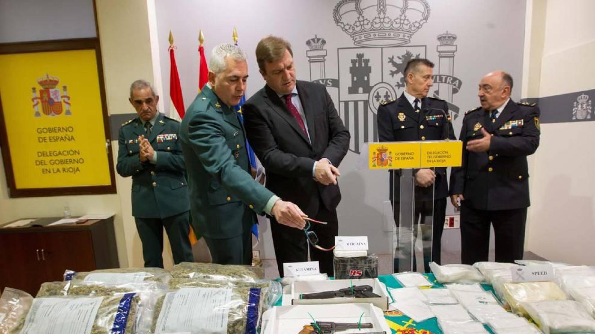 Desmantelan un "hipermercado de droga" que vendía en Navarra y La Rioja