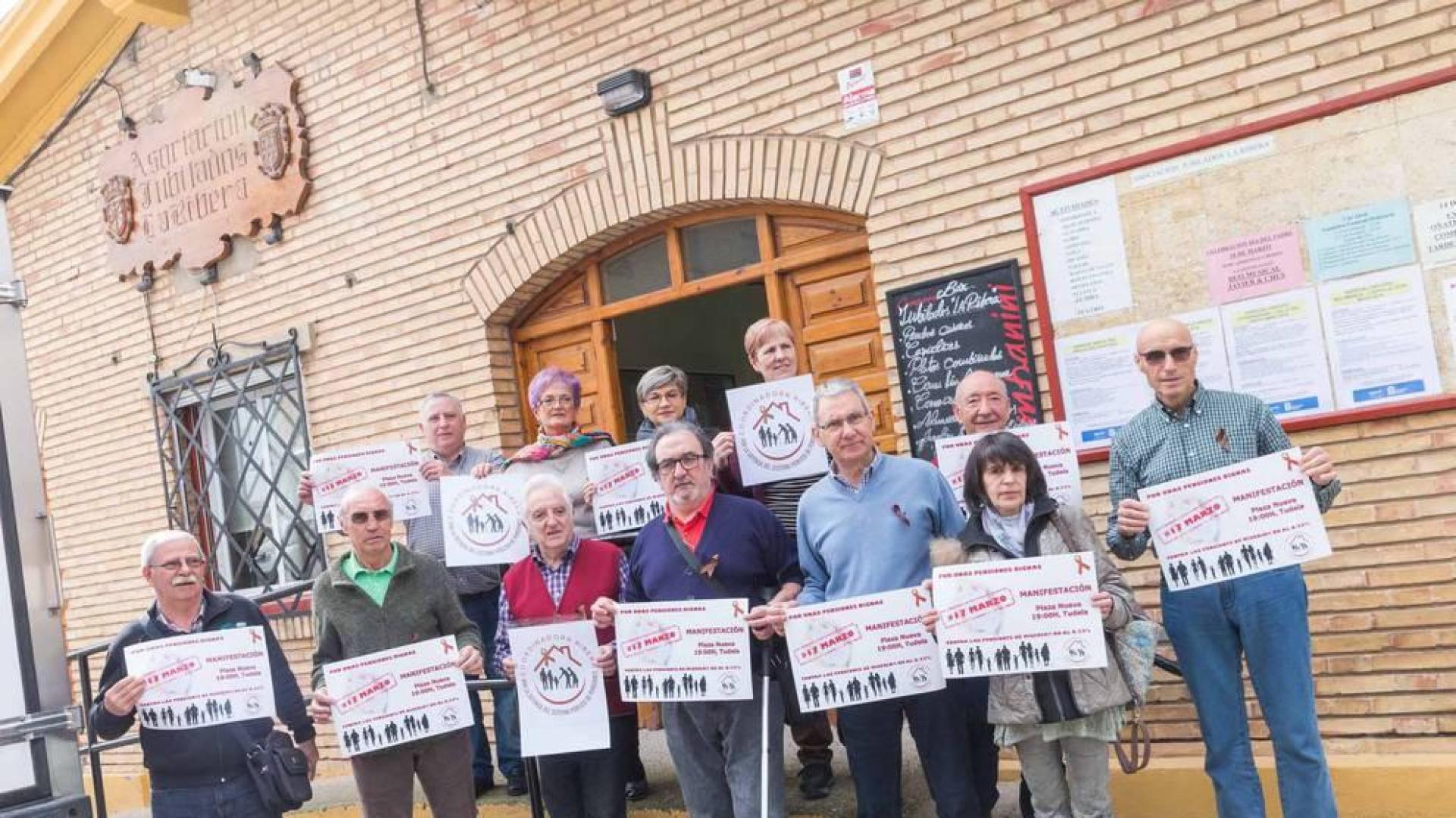 Nace una coordinadora en la Ribera para defender el sistema de pensiones