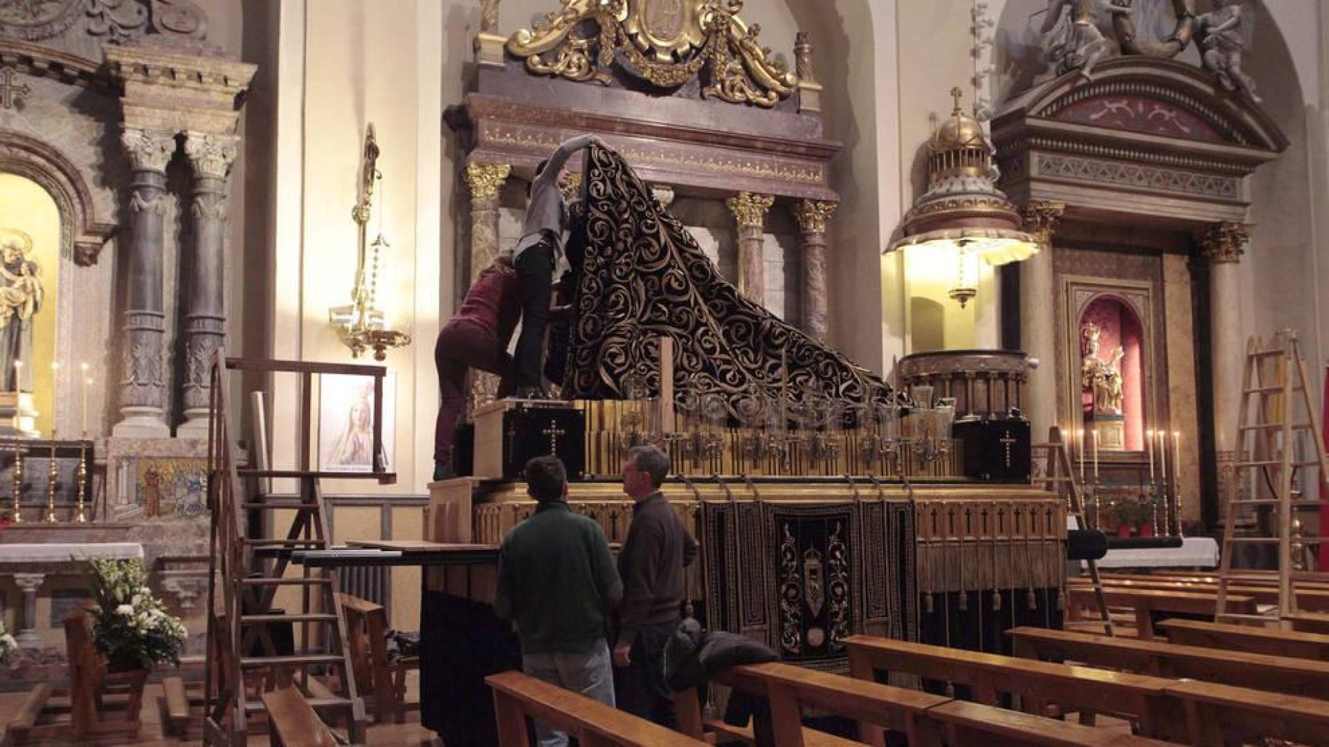 La Dolorosa será trasladada el viernes desde San Lorenzo hasta la Catedral