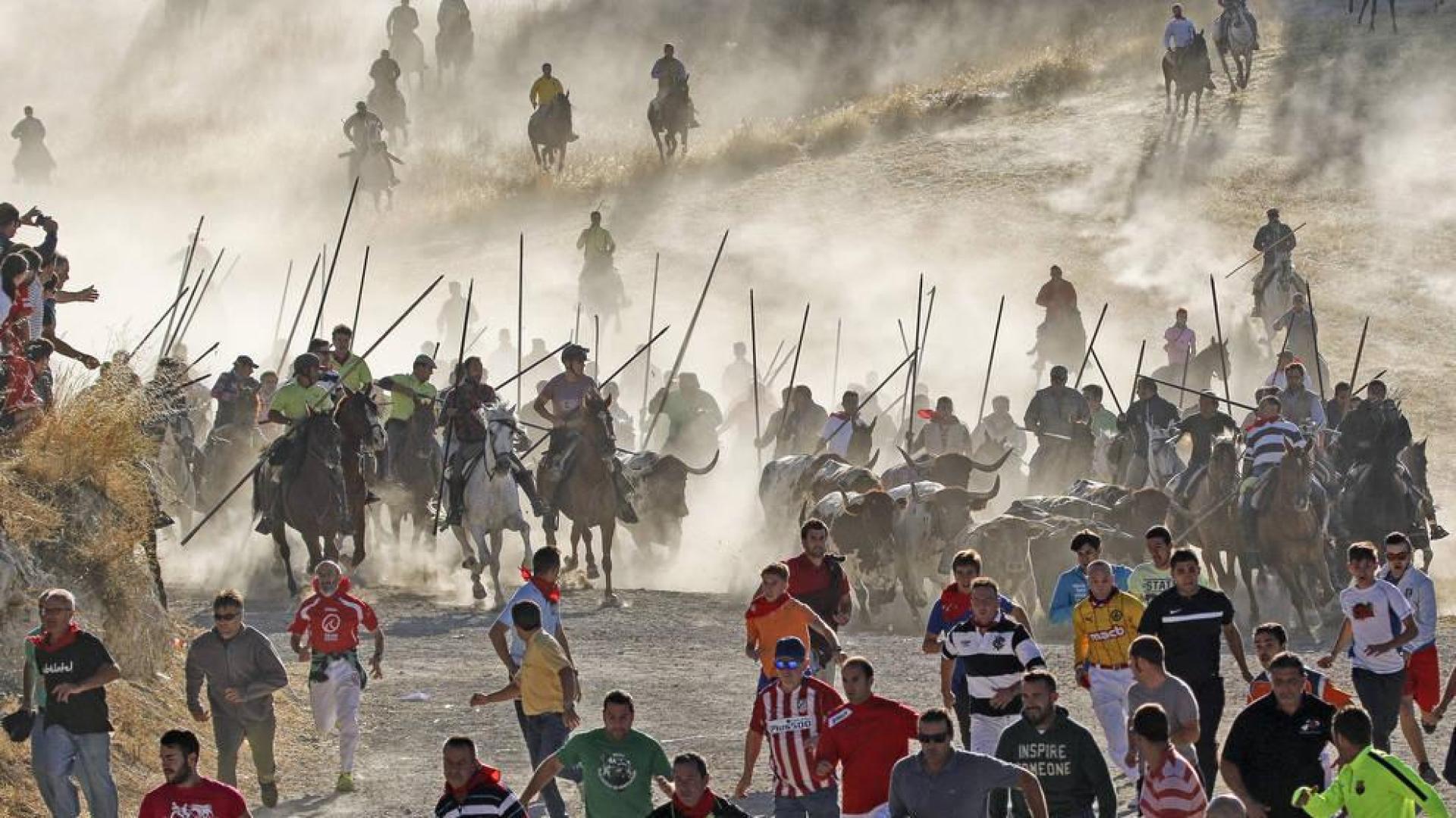 Los encierros de Cuéllar, reconocidos como Fiesta de Interés Turístico Internacional