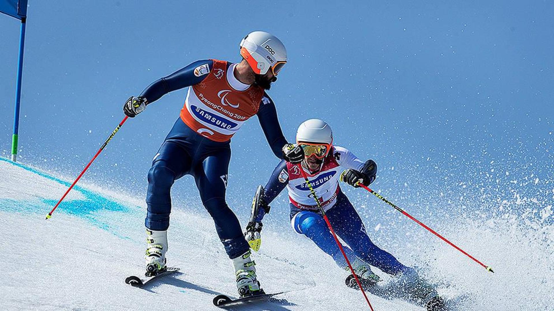 Santacana y Galindo finalizan séptimos en el gigante de PyeongChang 2018