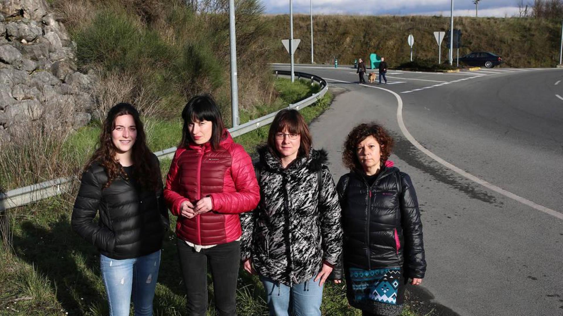 Movilizadas para tener una salida peatonal segura en Orkoien