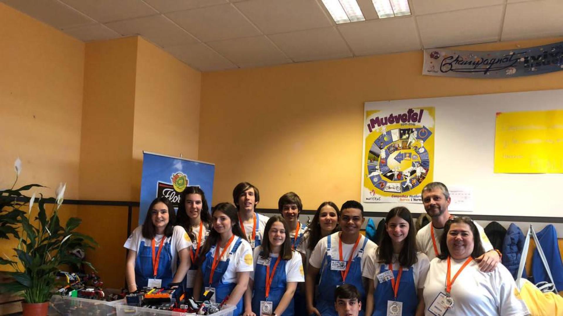El colegio Anunciata de Tudela, a la final del concurso de robótica de Lego