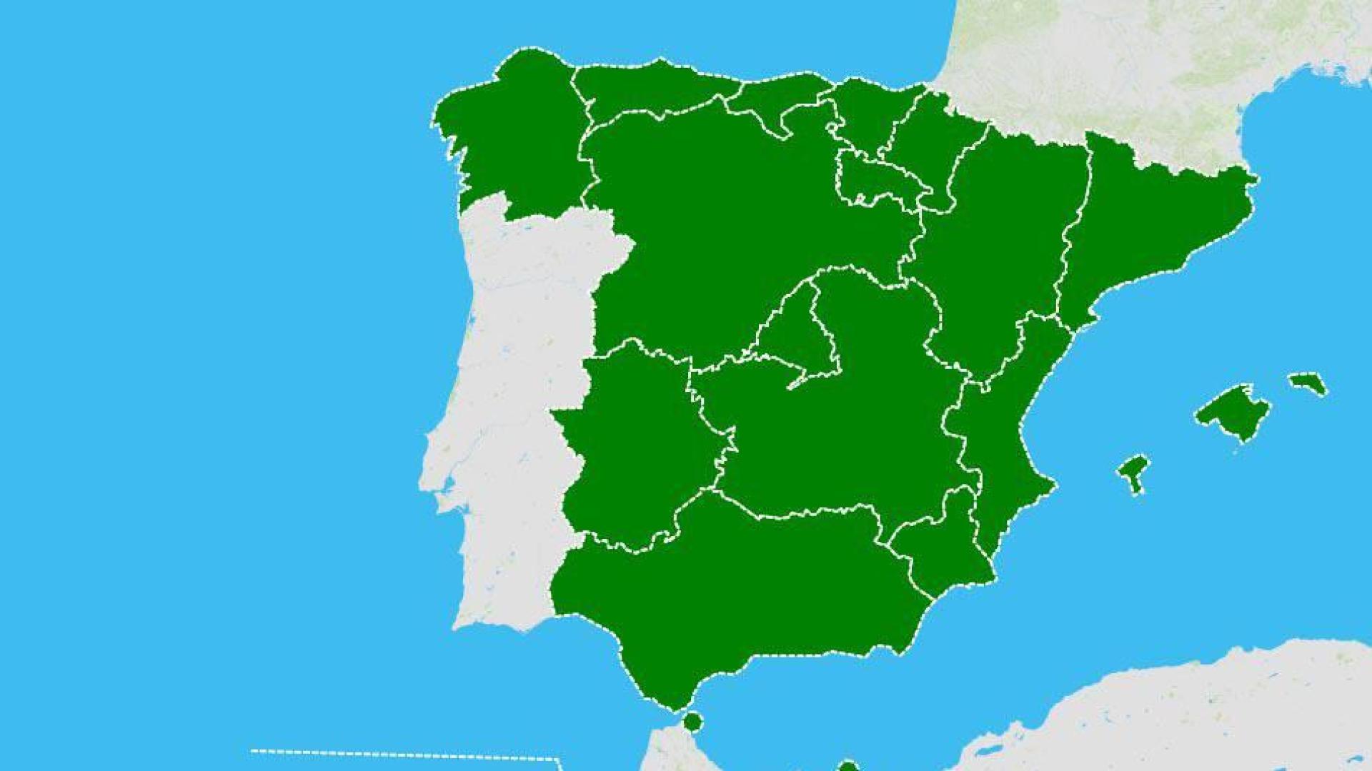 Conoce cuál es la empresa con más relevancia en cada provincia española