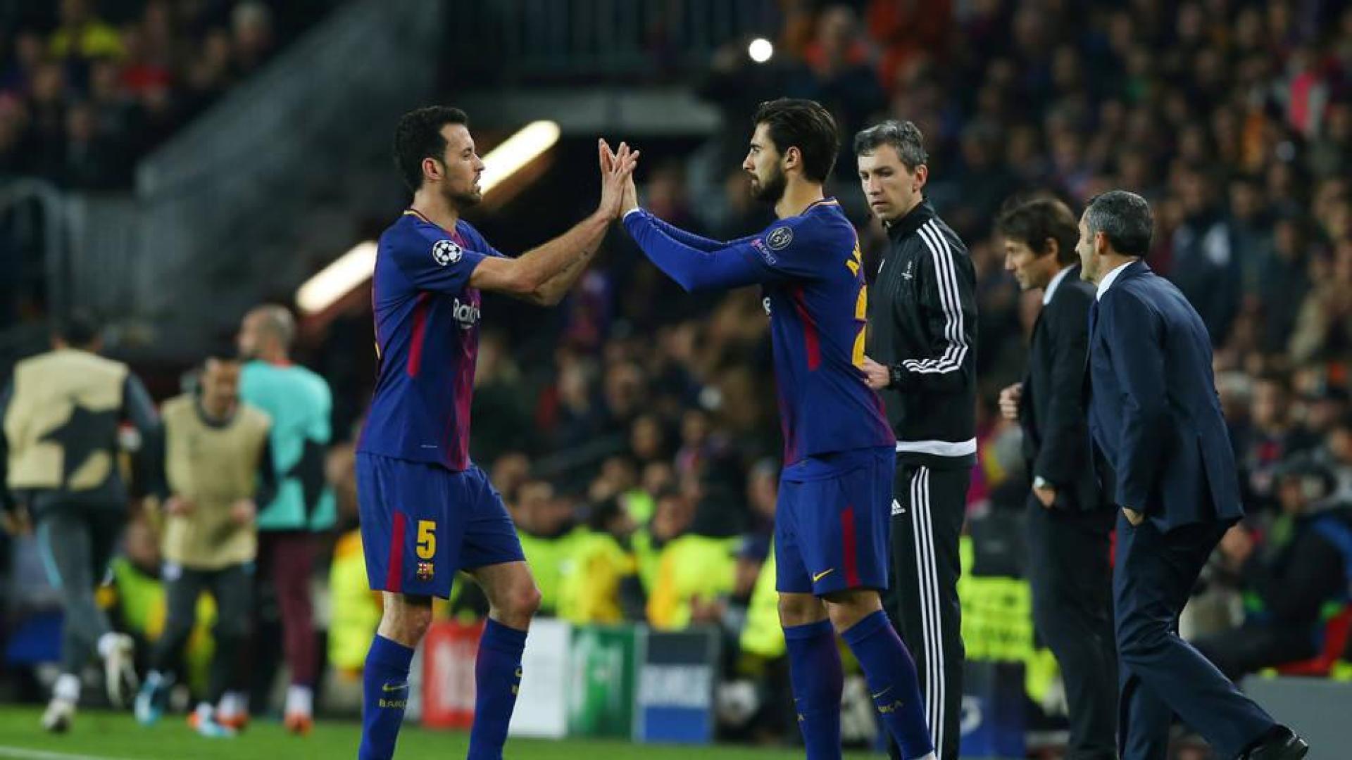 Busquets, tres semanas de baja por una fractura en un dedo del pie