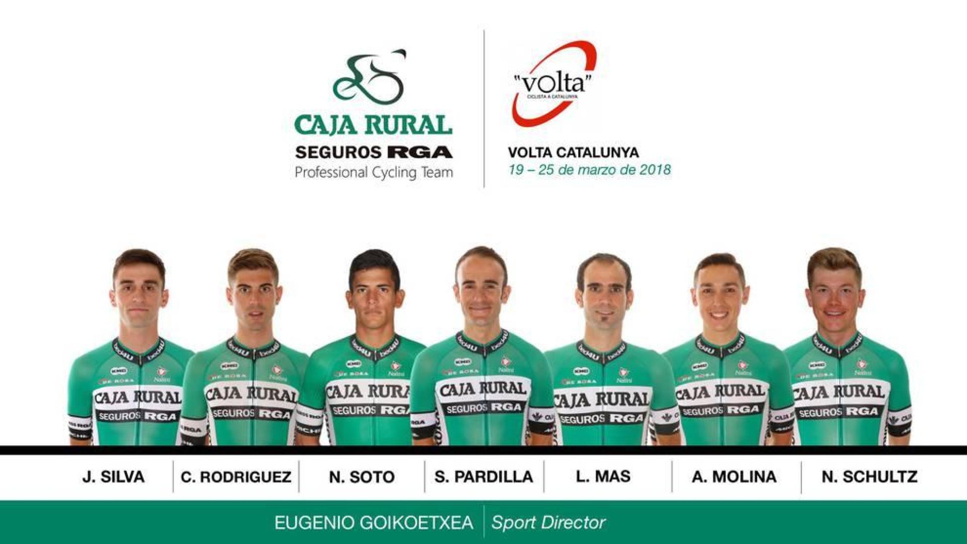El Caja Rural retomará la temporada en la Volta a Catalunya