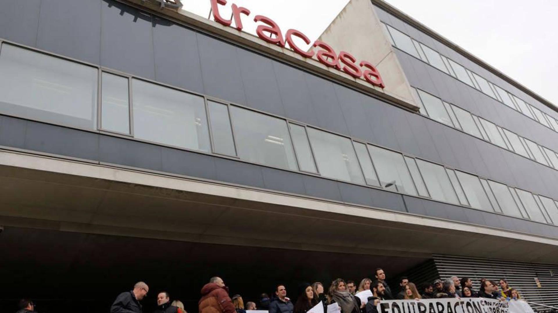La plantilla de Tracasa reclama más conciliación y mejor sueldo