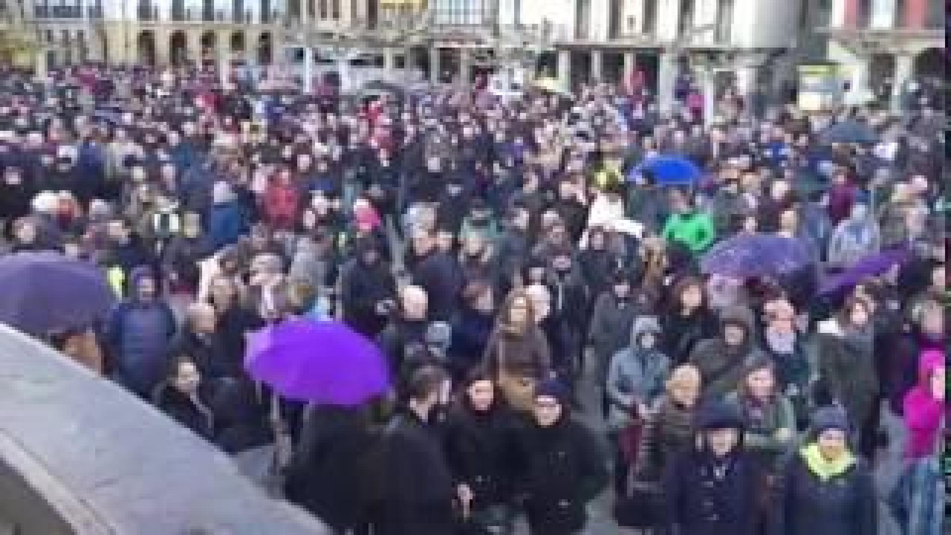 Manifestación en Pamplona por unas pensiones dignas