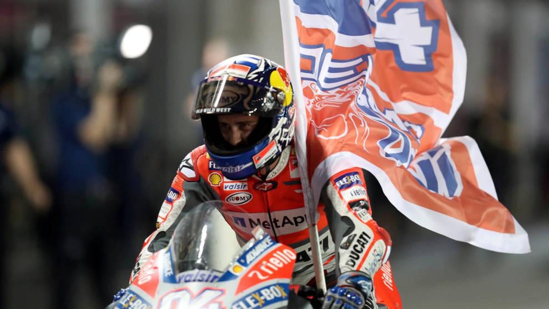 Dovizioso le gana a Márquez el primer duelo del año