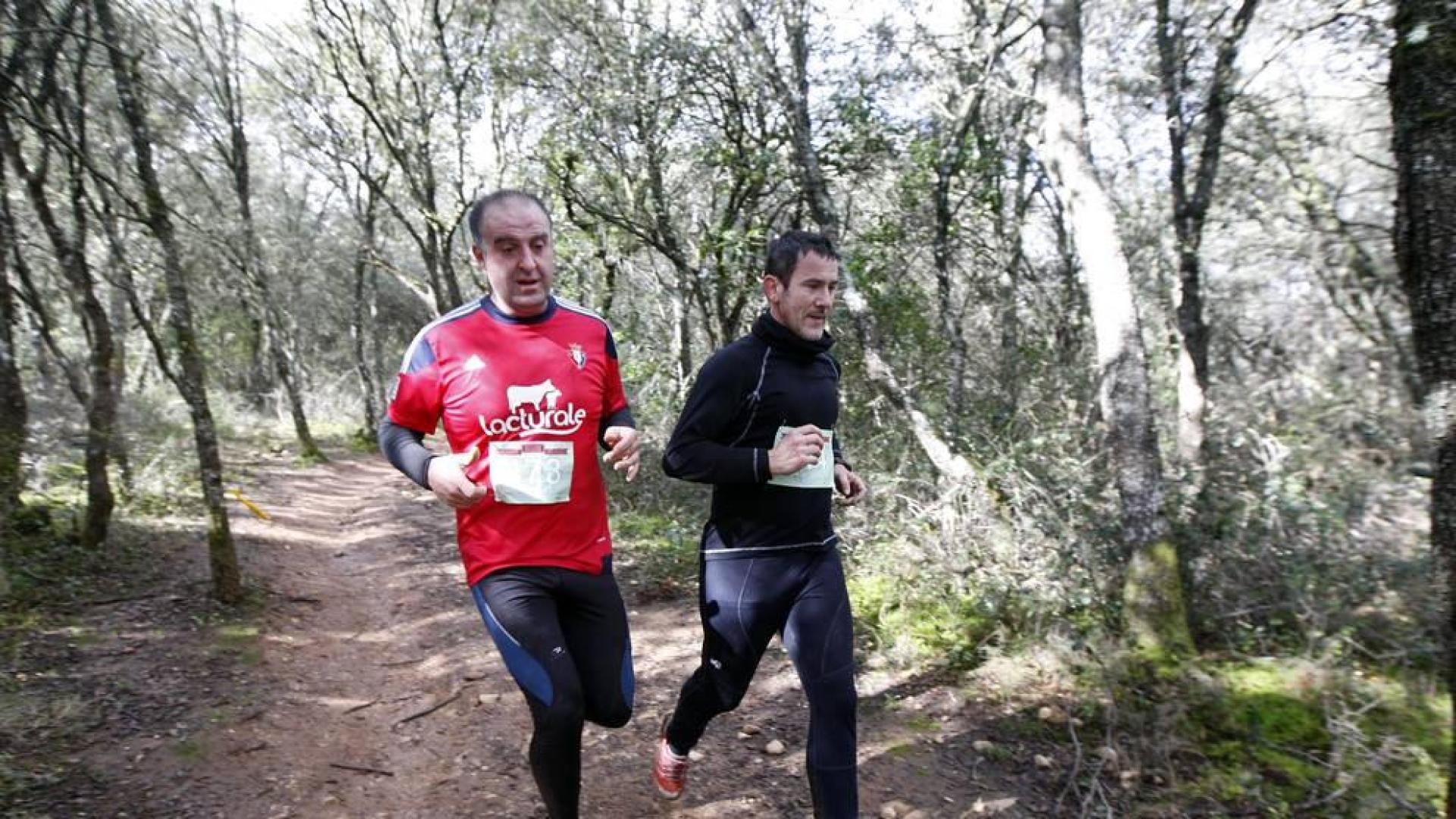 Galería de imágenes de la carrera de montaña celebrada este domingo en las faldas de Montejurra.