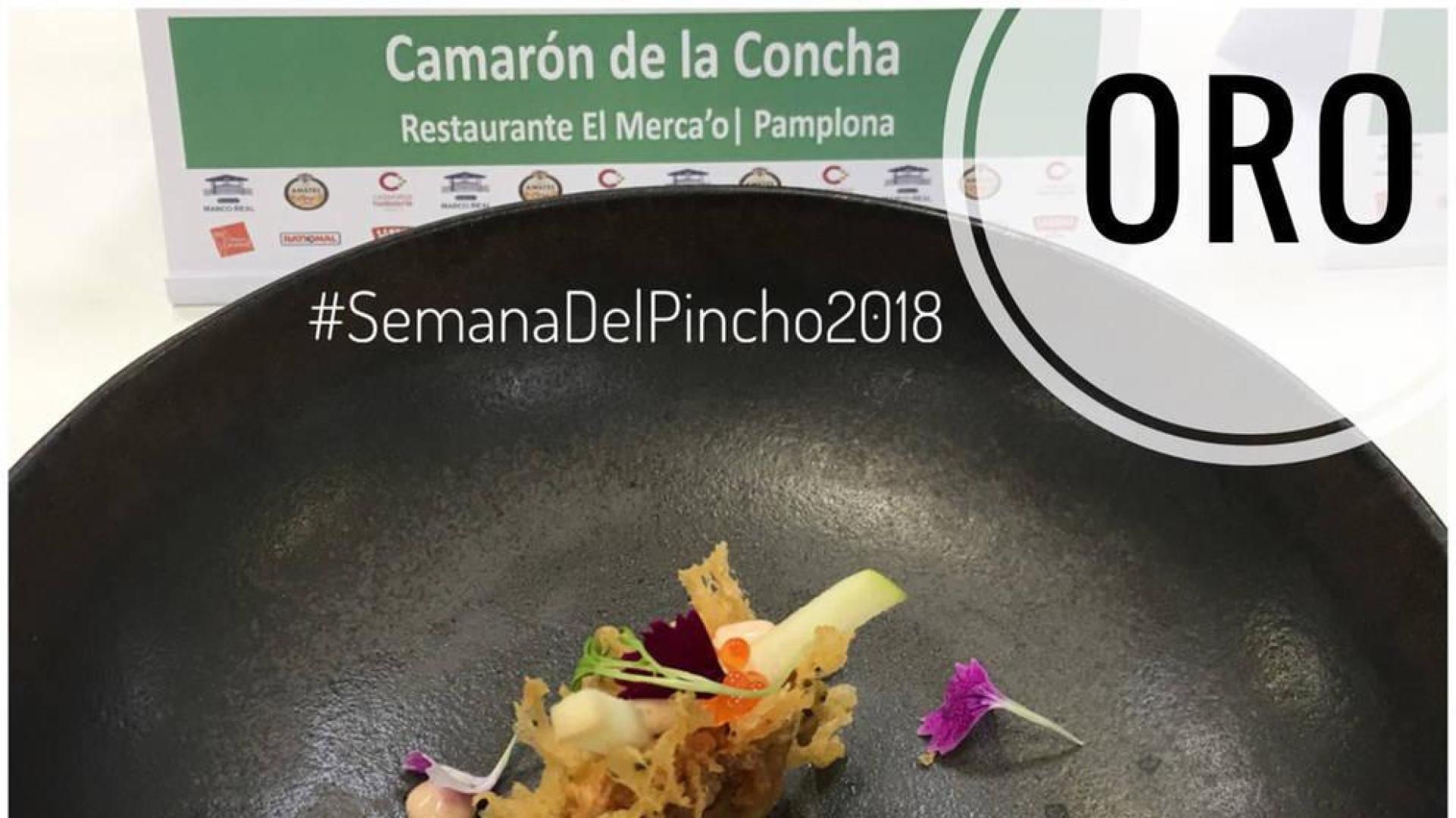 El restaurante El Mercao gana la Semana del Pincho de Navarra 2018