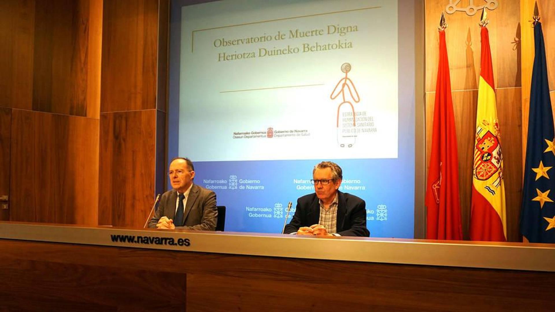 Salud pone en marcha el Observatorio de Muerte Digna en Navarra