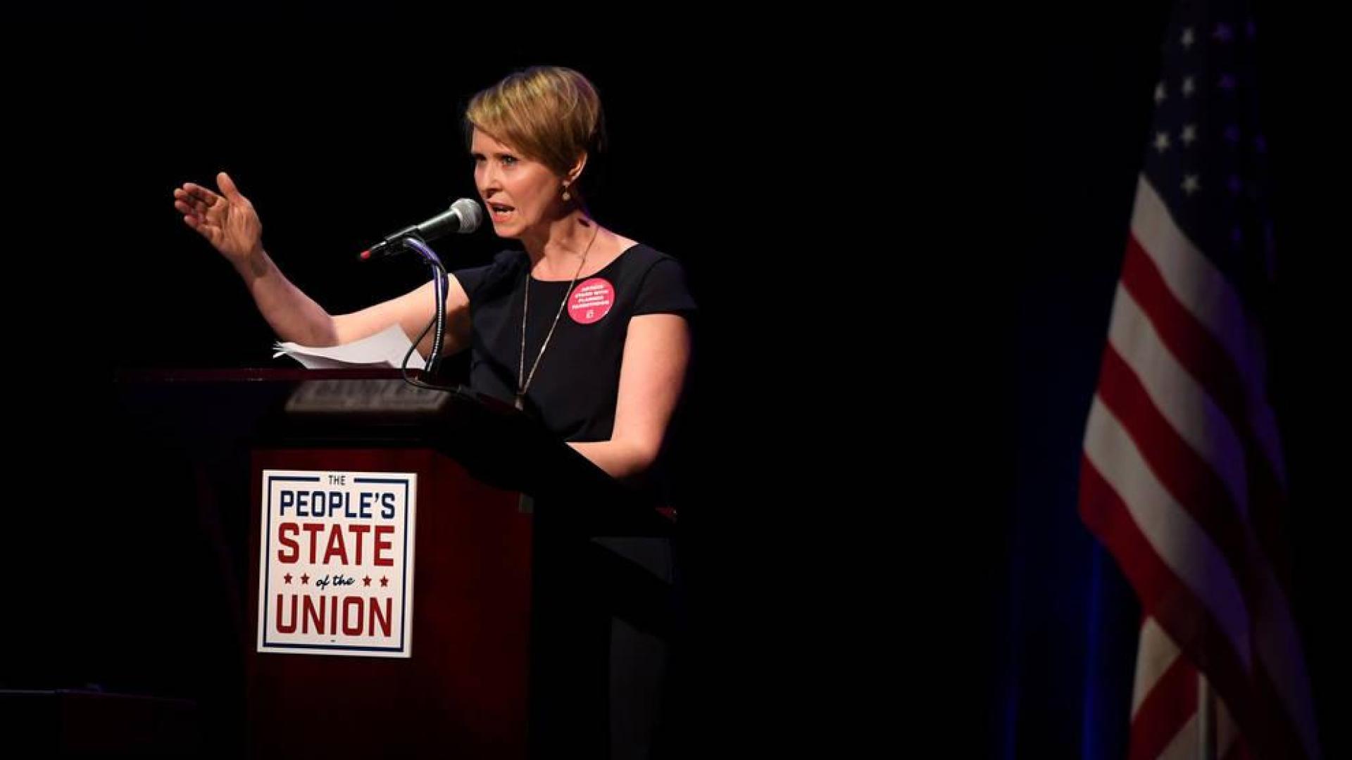 La actriz Cynthia Nixon anuncia su candidatura a gobernadora de Nueva York