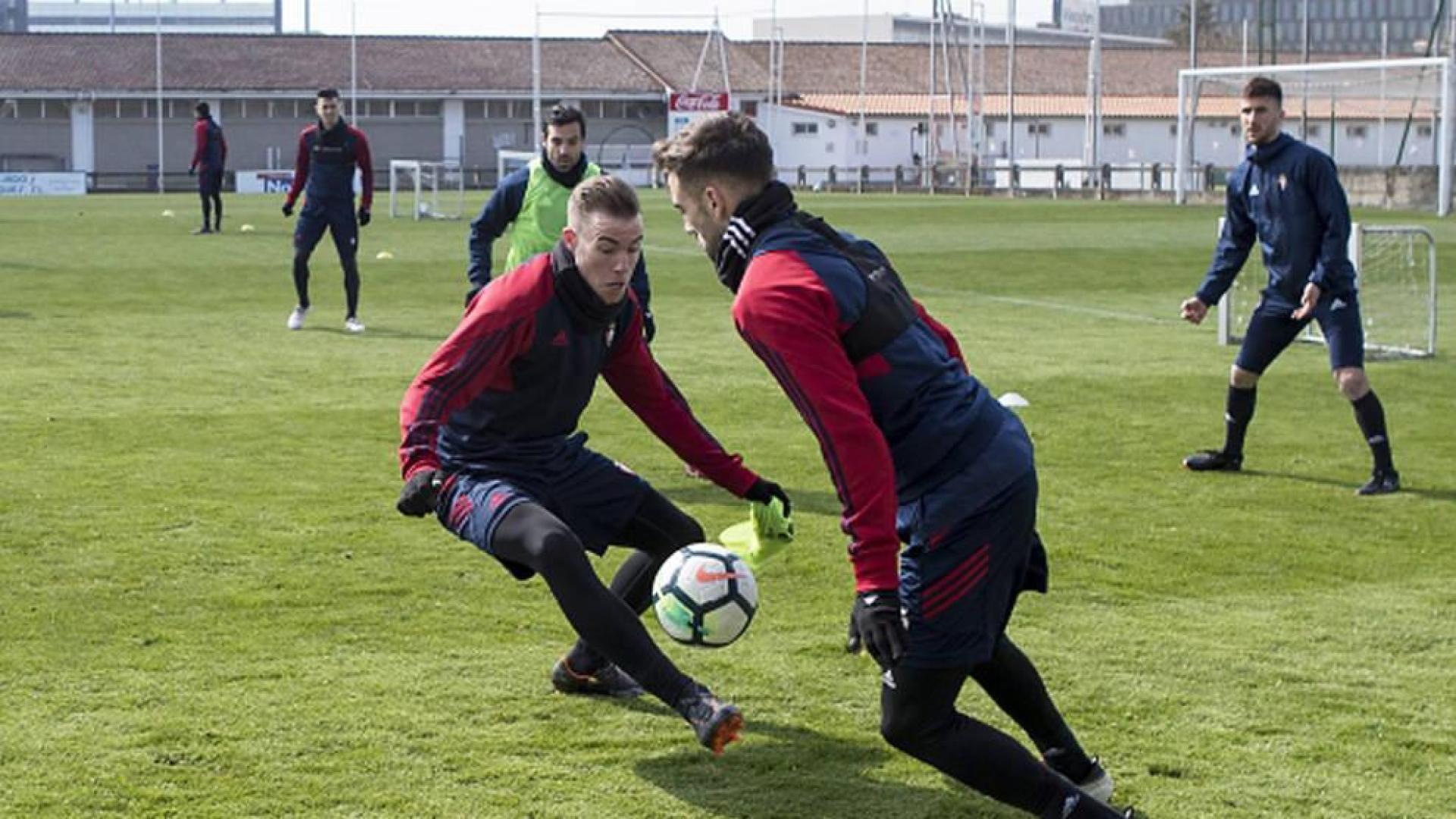 Torró, Lillo y Tano, ausencias en el entrenamiento de Osasuna