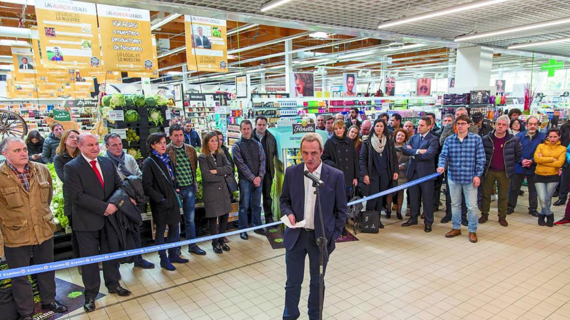 90 firmas navarras y Leclerc se alían para promocionar el producto local