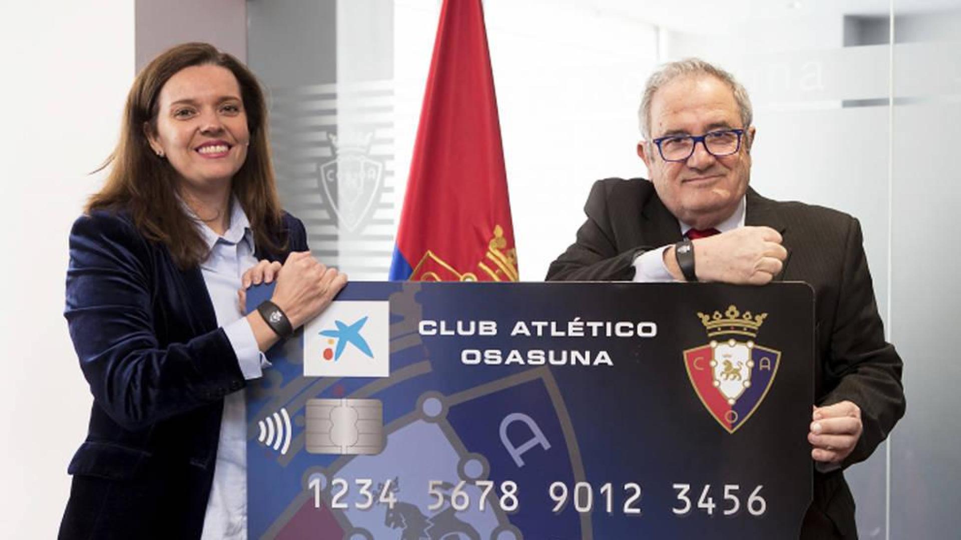 CaixaBank renueva cuatro temporadas más como patrocinador de Osasuna