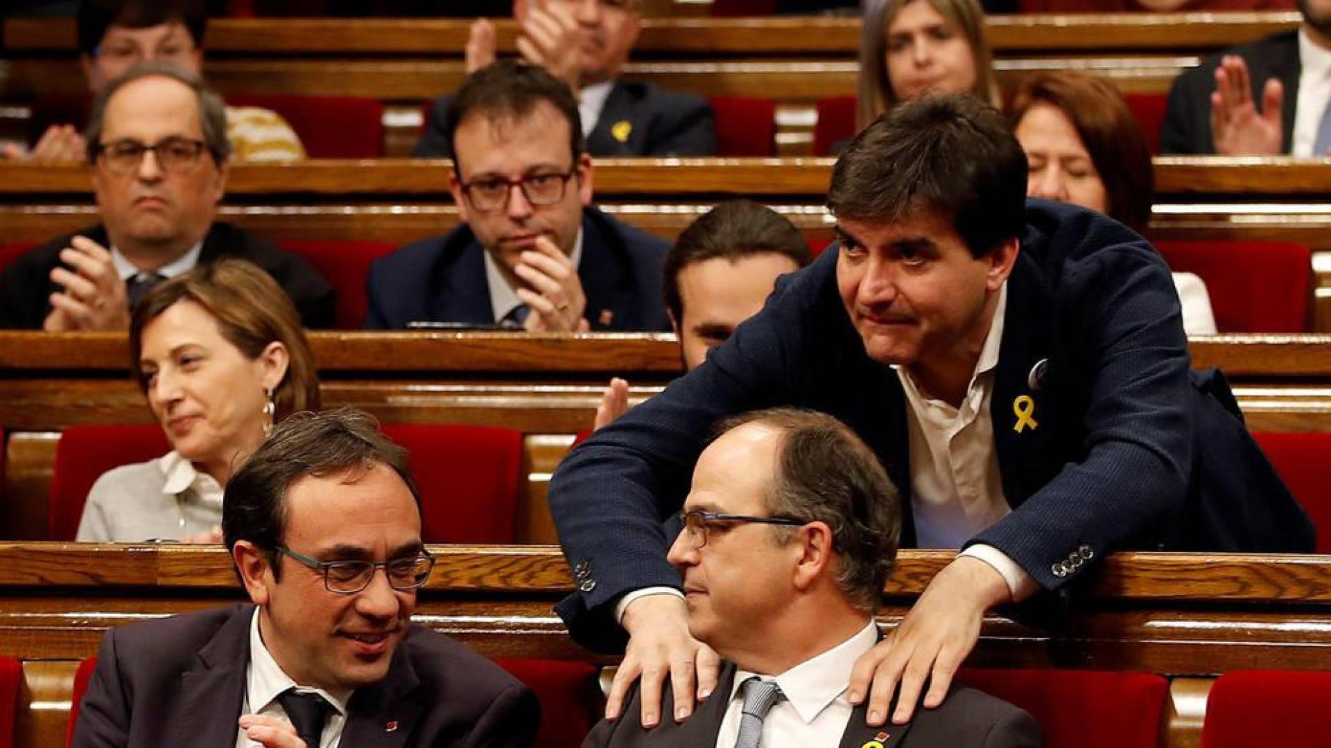 El Parlament rechaza la investidura de Turull por la abstención de la CUP