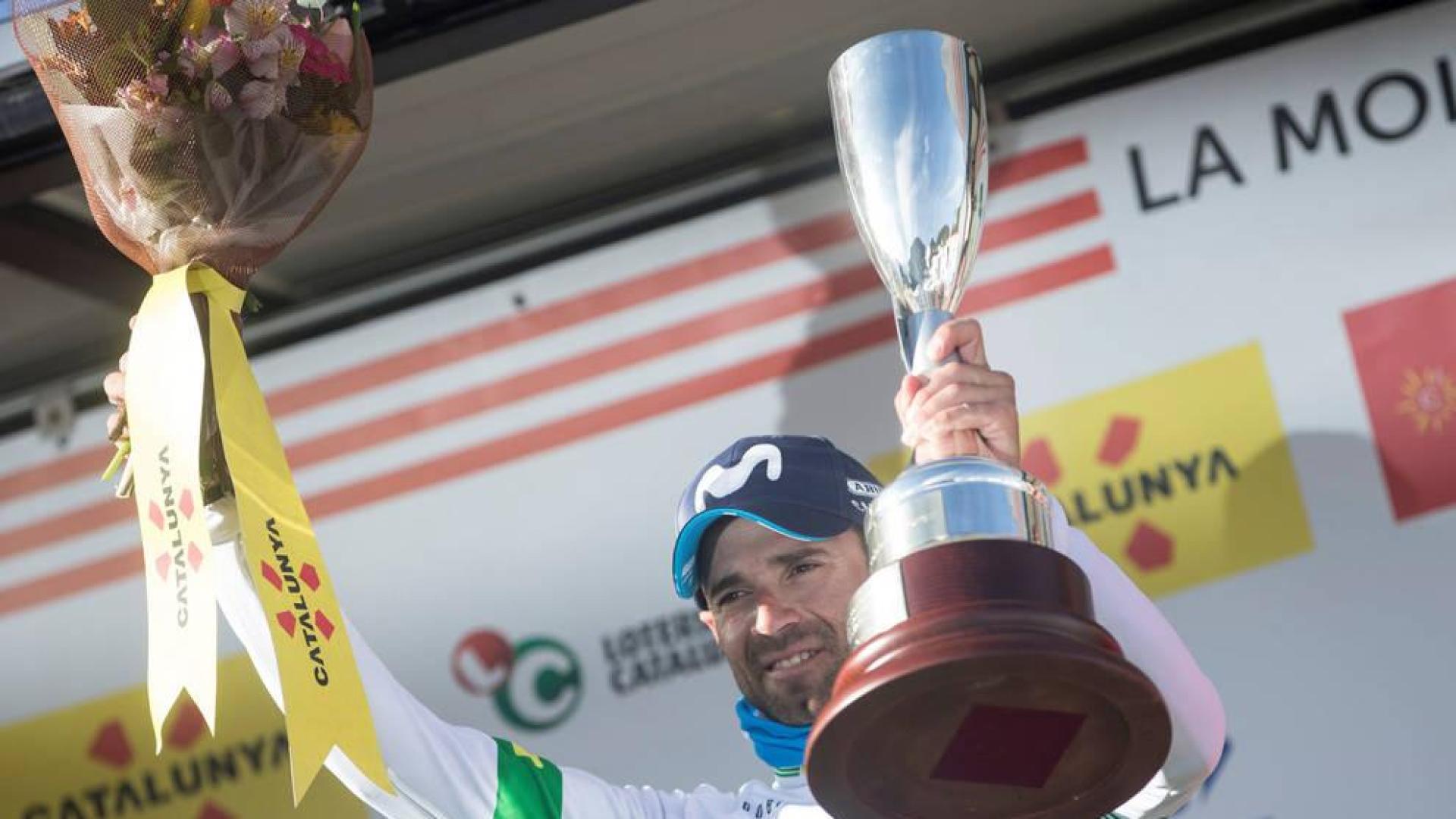 Triunfo de Alejandro Valverde en la cima de La Molina