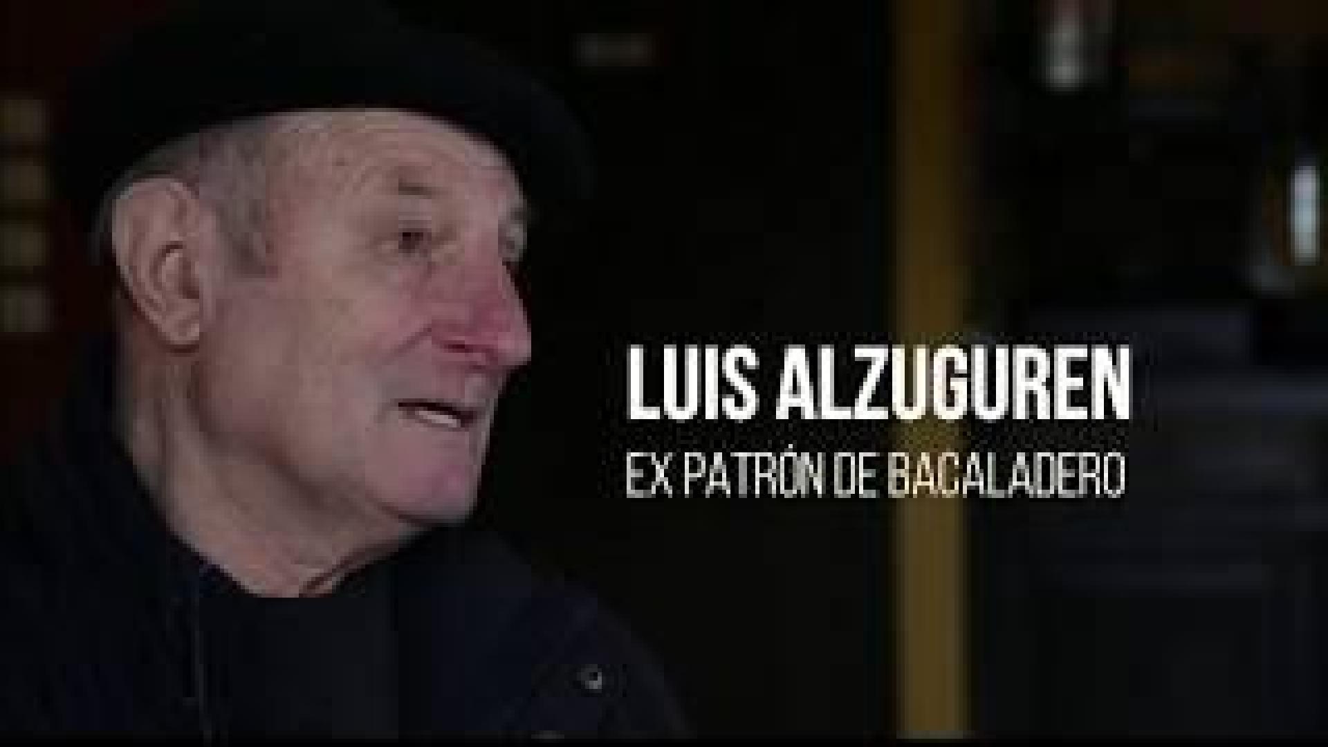 Luis Alzuguren, patrón de un bacaladero que surcó la costa de Terranova