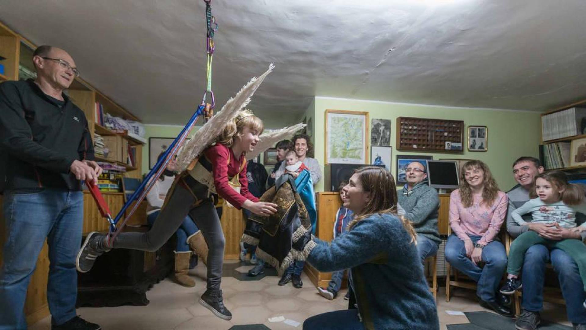 El Ángel de Tudela vuela en su último ensayo