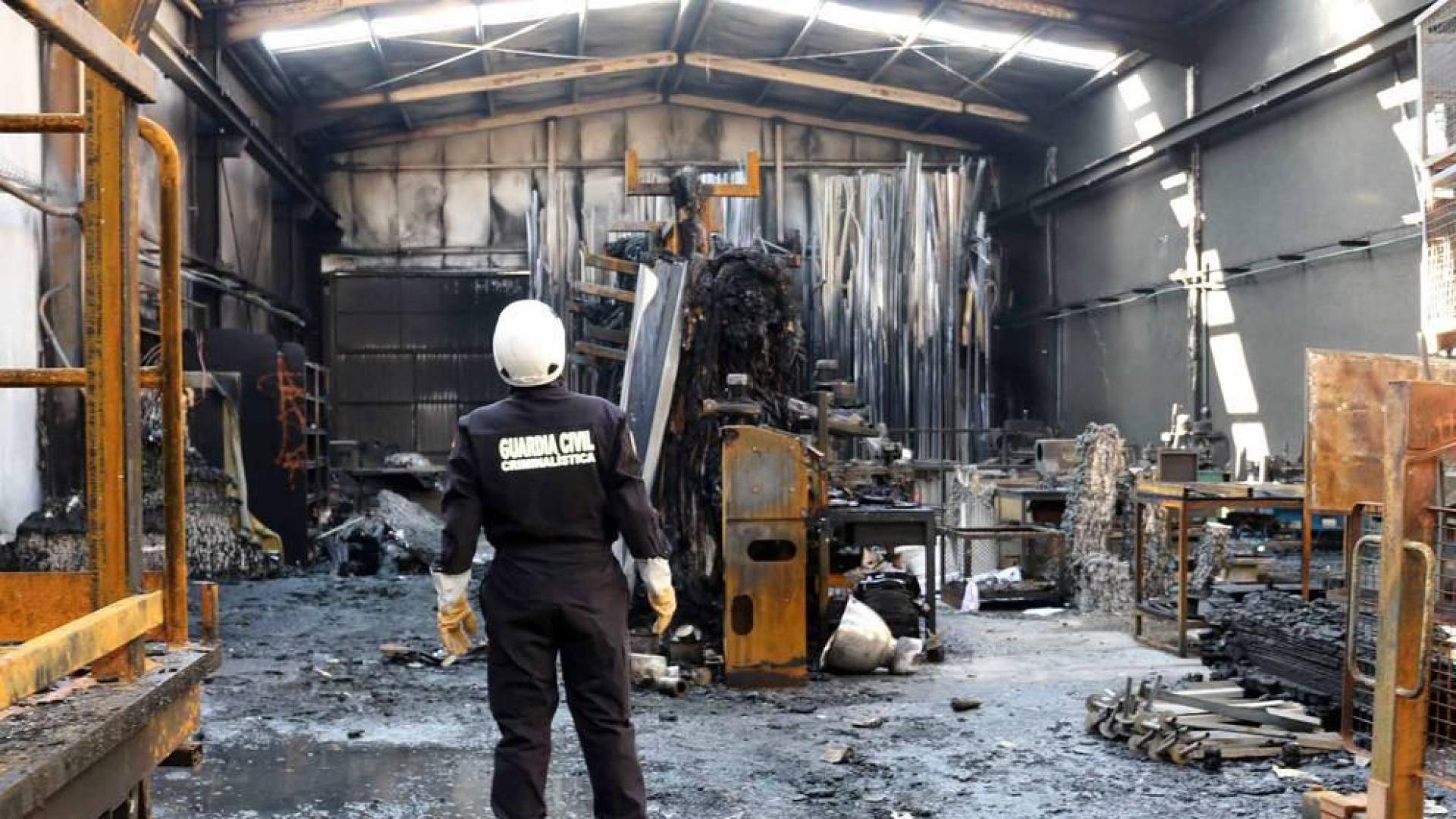 Así investiga la Guardia Civil qué ha ocurrido en un incendio