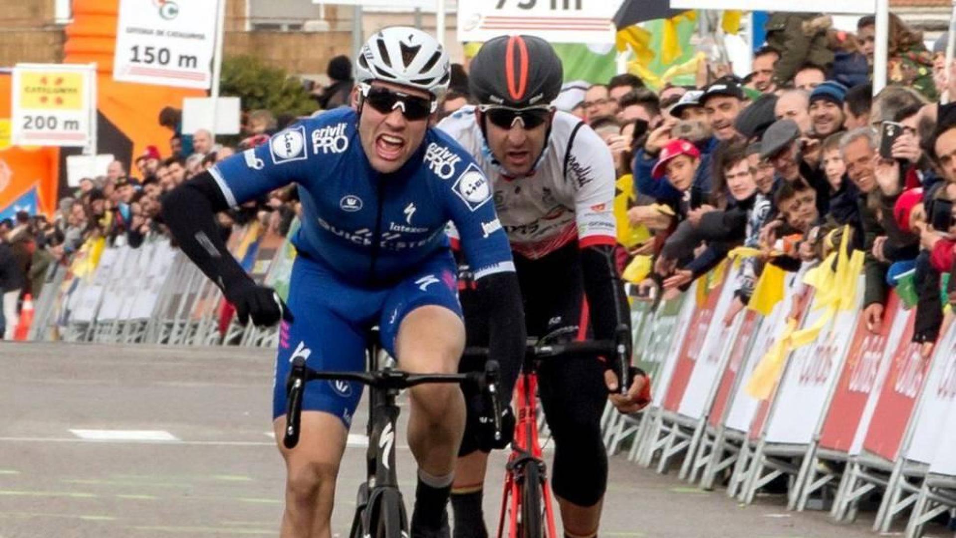 Schachmann sorprende a Diego Rubio en la sexta etapa de la Volta a Catalunya