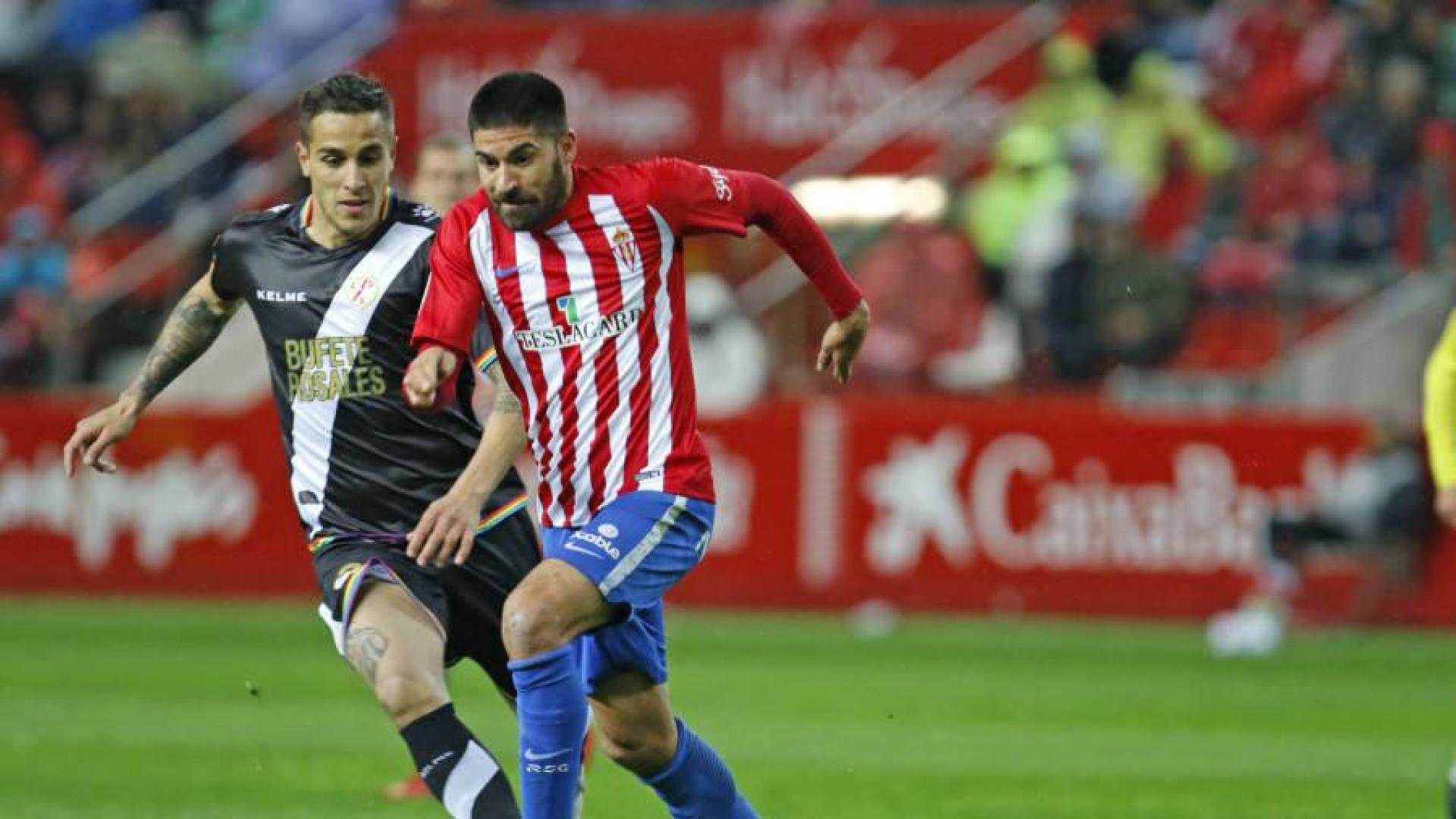 El Sporting frena al Rayo y afianza su sueño del ascenso directo